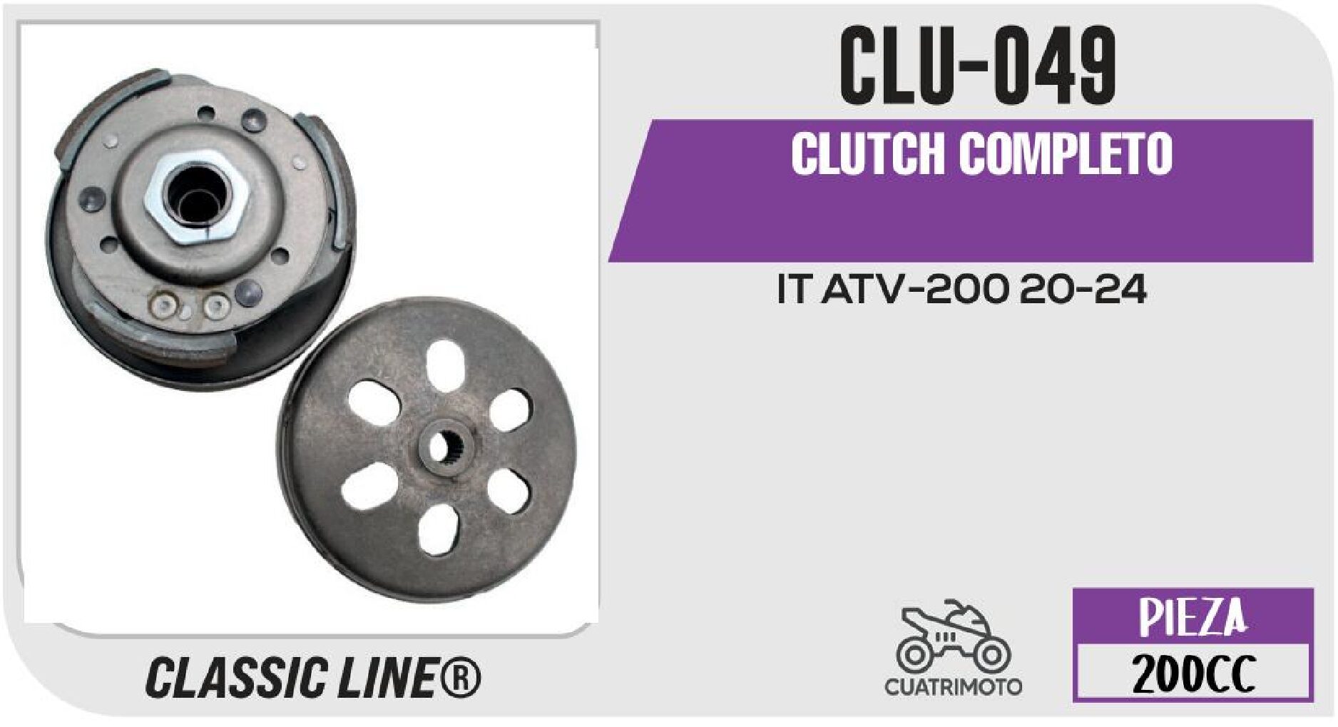 CLU-049 CLUTCH COMPLETO / CLU-049
