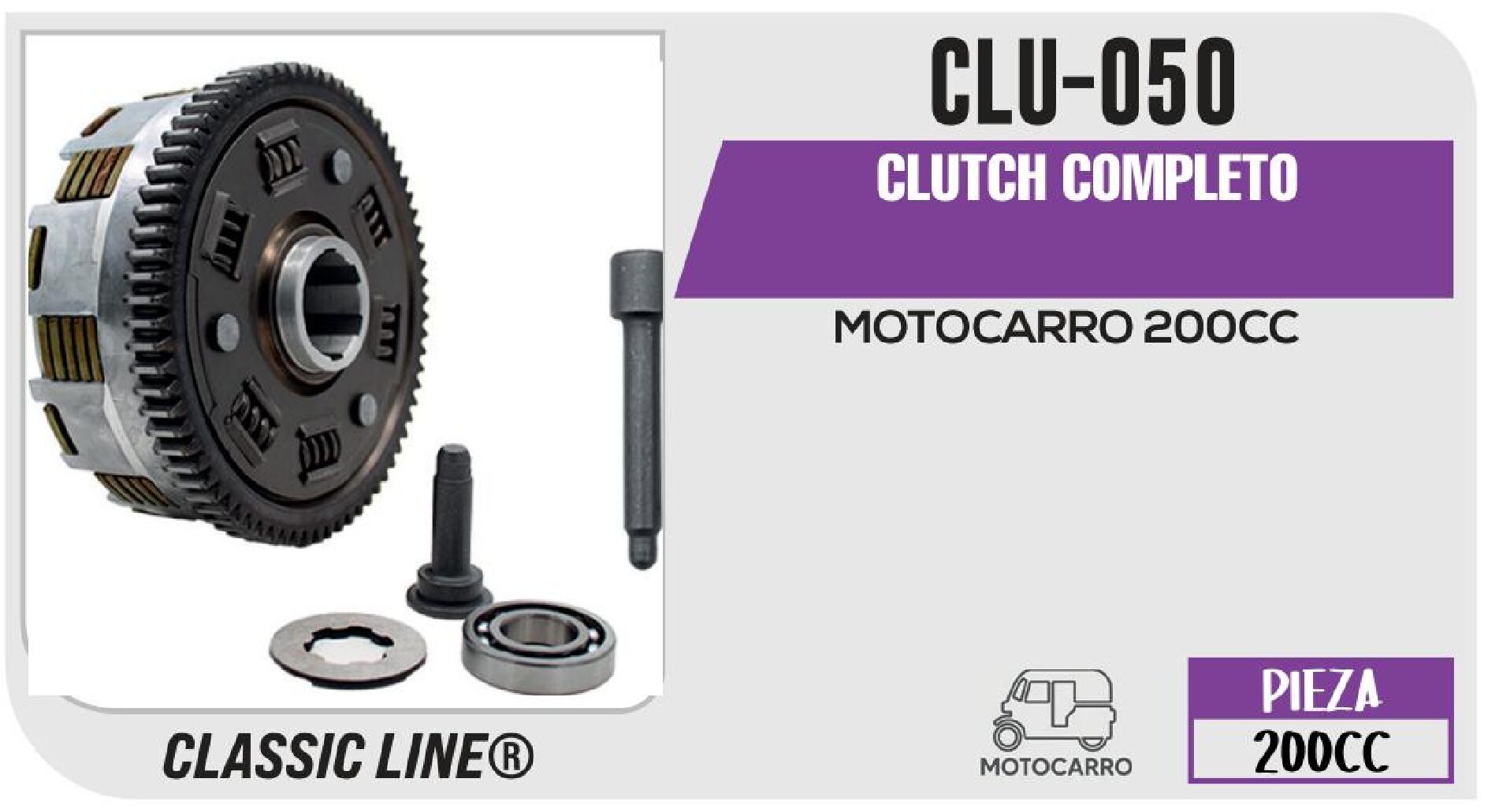 CLU-050 CLUTCH COMPLETO / CLU-050