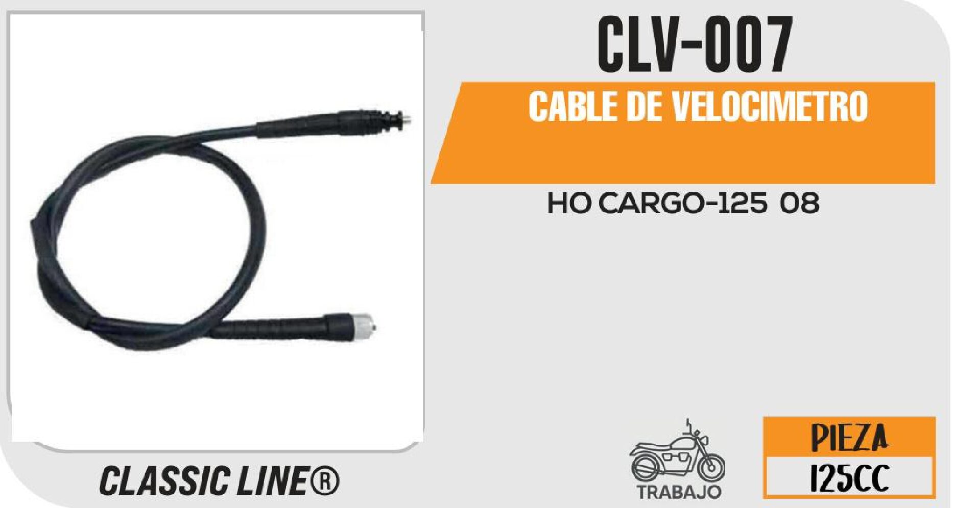 CABLE DE VELOCIMETRO / CLV-007