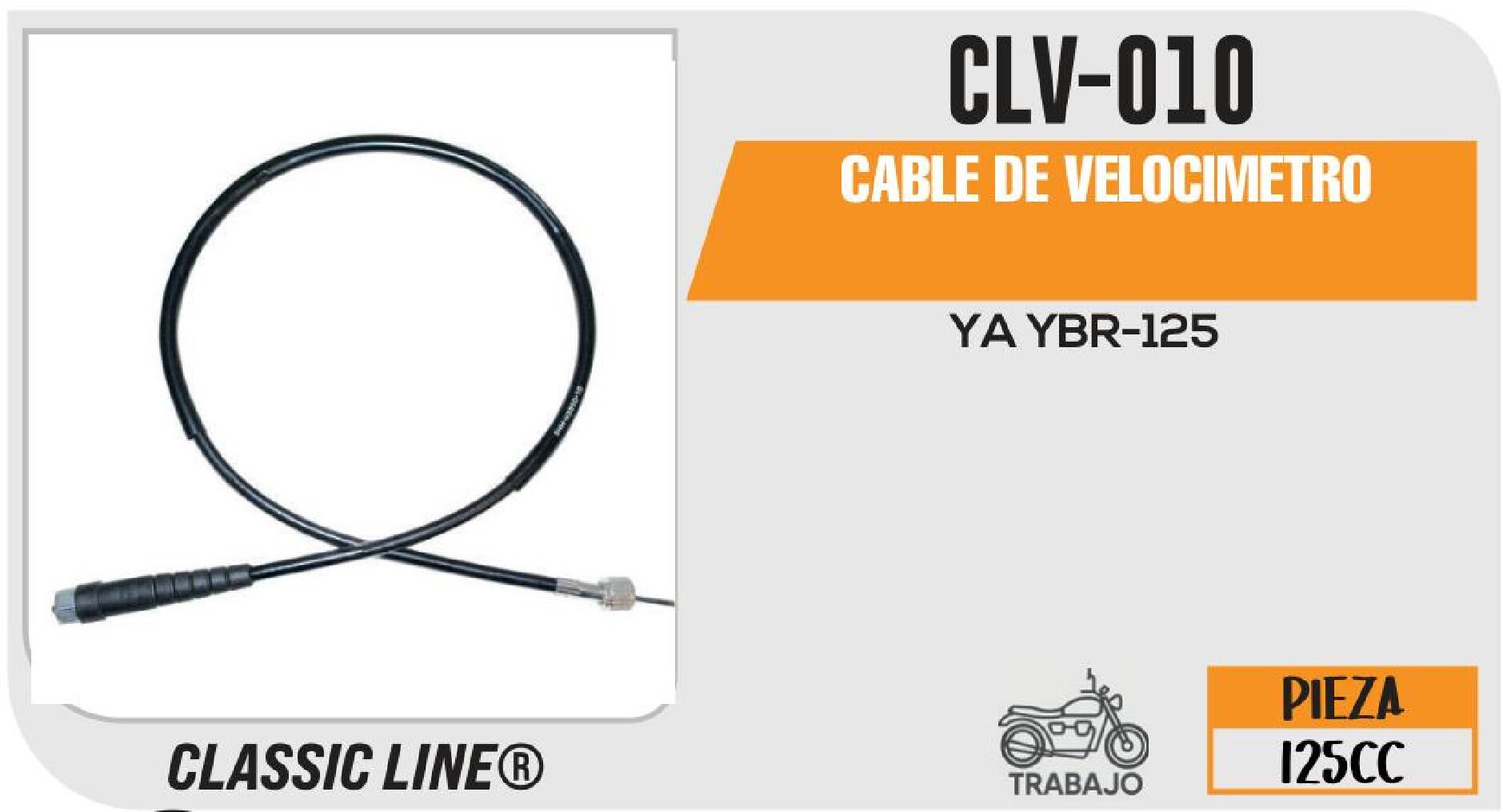 CABLE DE VELOCIMETRO / CLV-010