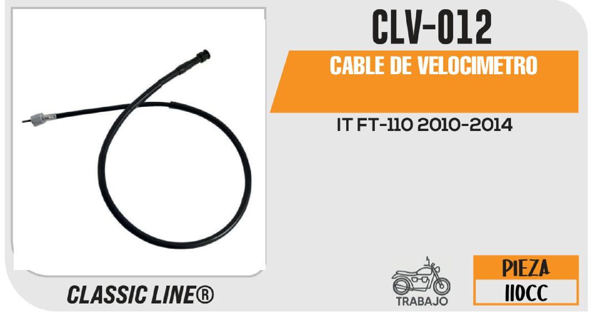 CABLE DE VELOCIMETRO / CLV-012