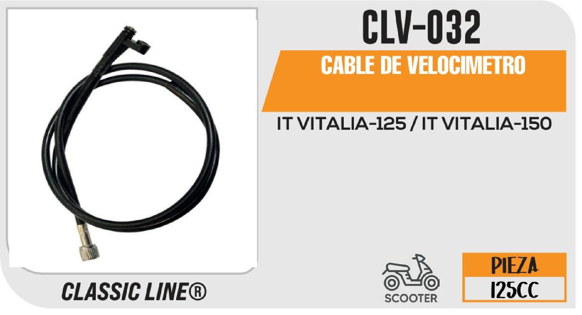 CABLE DE VELOCIMETRO / CLV-032
