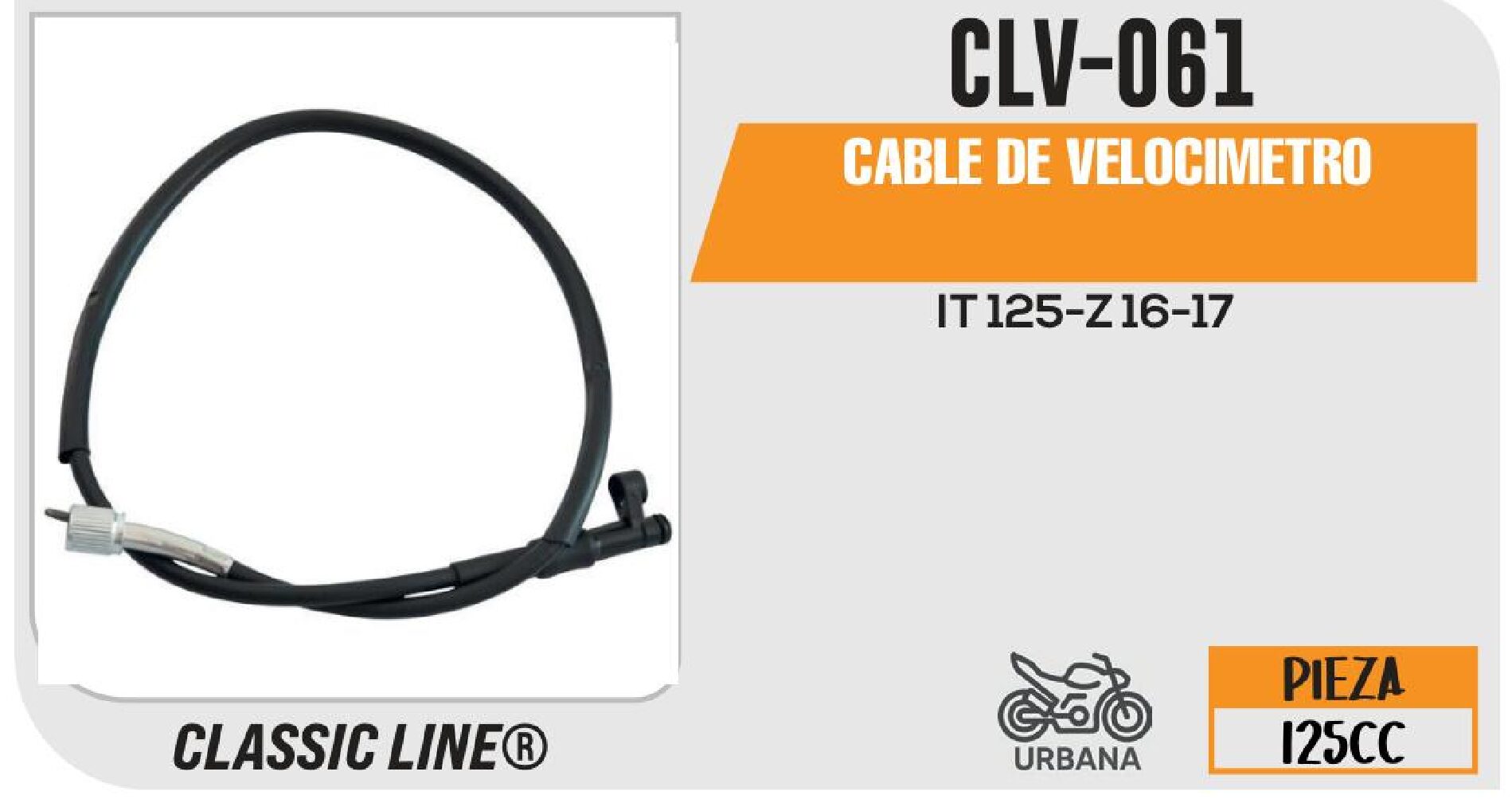 CABLE DE VELOCIMETRO / CLV-061
