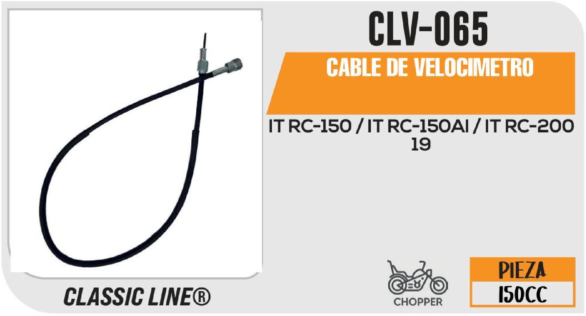 CABLE DE VELOCIMETRO / CLV-065