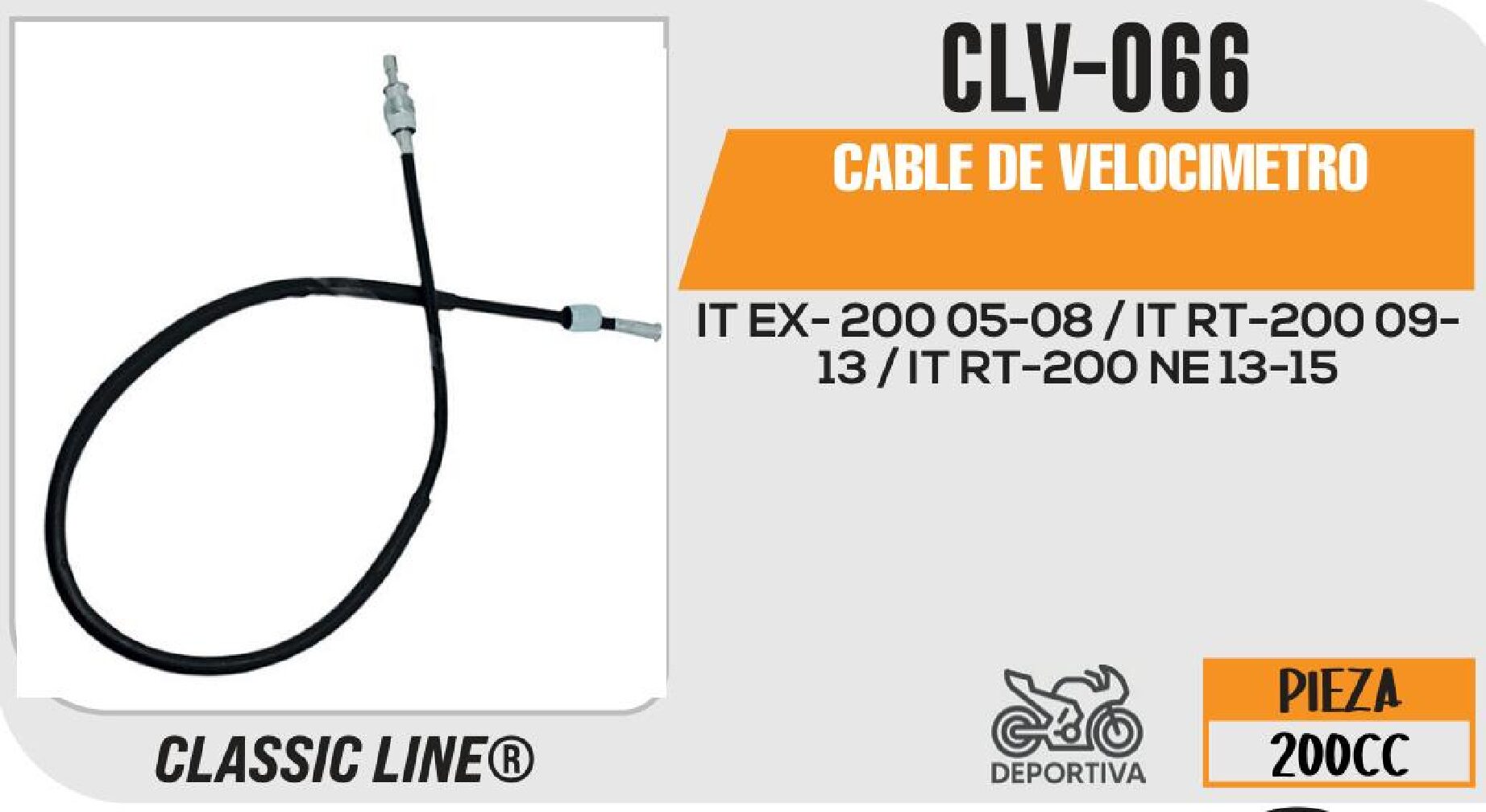 CABLE DE VELOCIMETRO / CLV-066