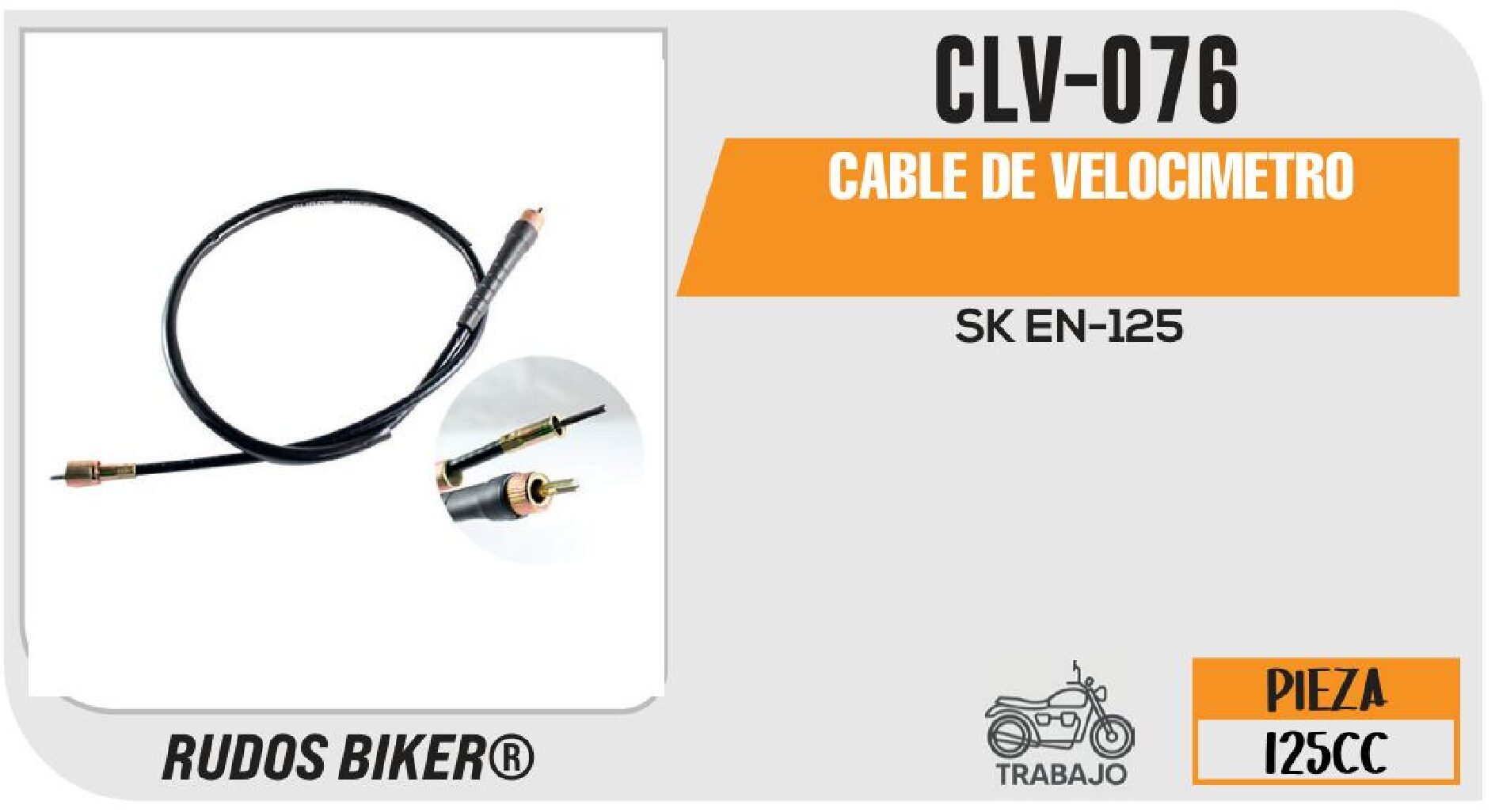 CABLE DE VELOCIMETRO / CLV-076