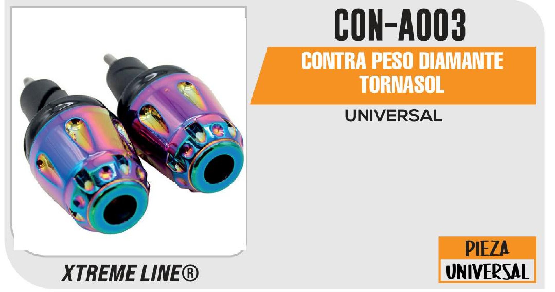 CONTRA PESO DIAMANTE TORNASOL CON-A003