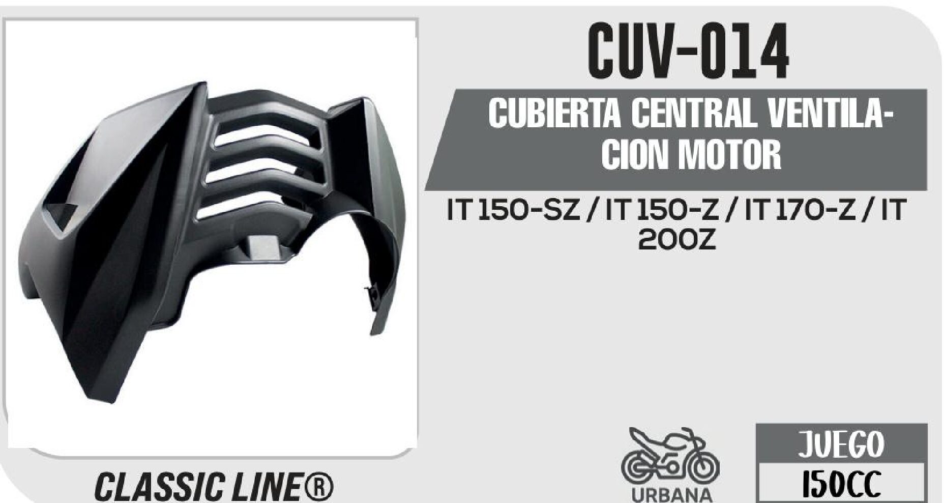 CUV-014 CUBIERTA CENTRAL VENTILACION MOTOR CUV-014