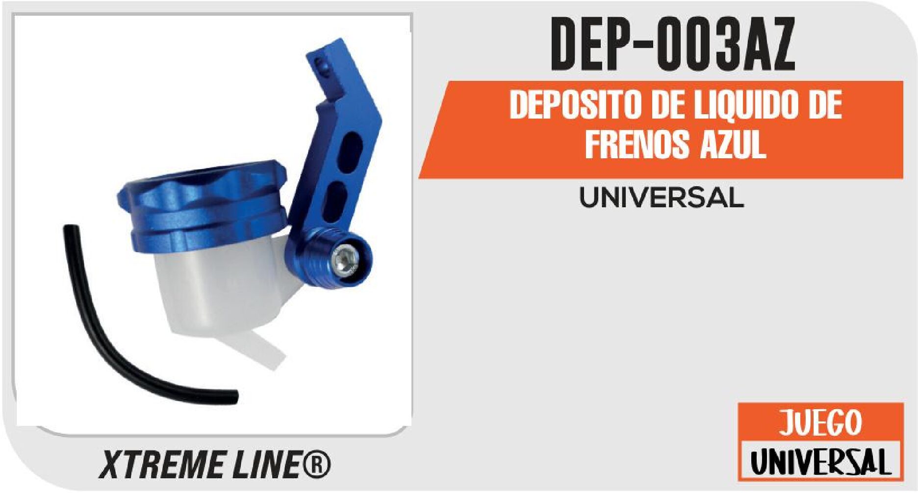 DEP-003AZ DEPOSITO DE LIQUIDO DE FRENOS AZUL / DEP-003AZ