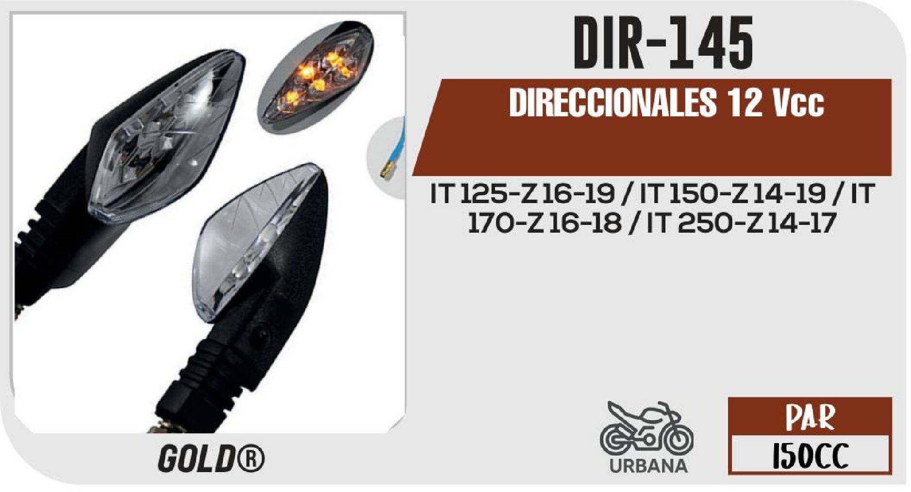 DIR-145 DIRECCIONALES 12 VCC DIR-145
