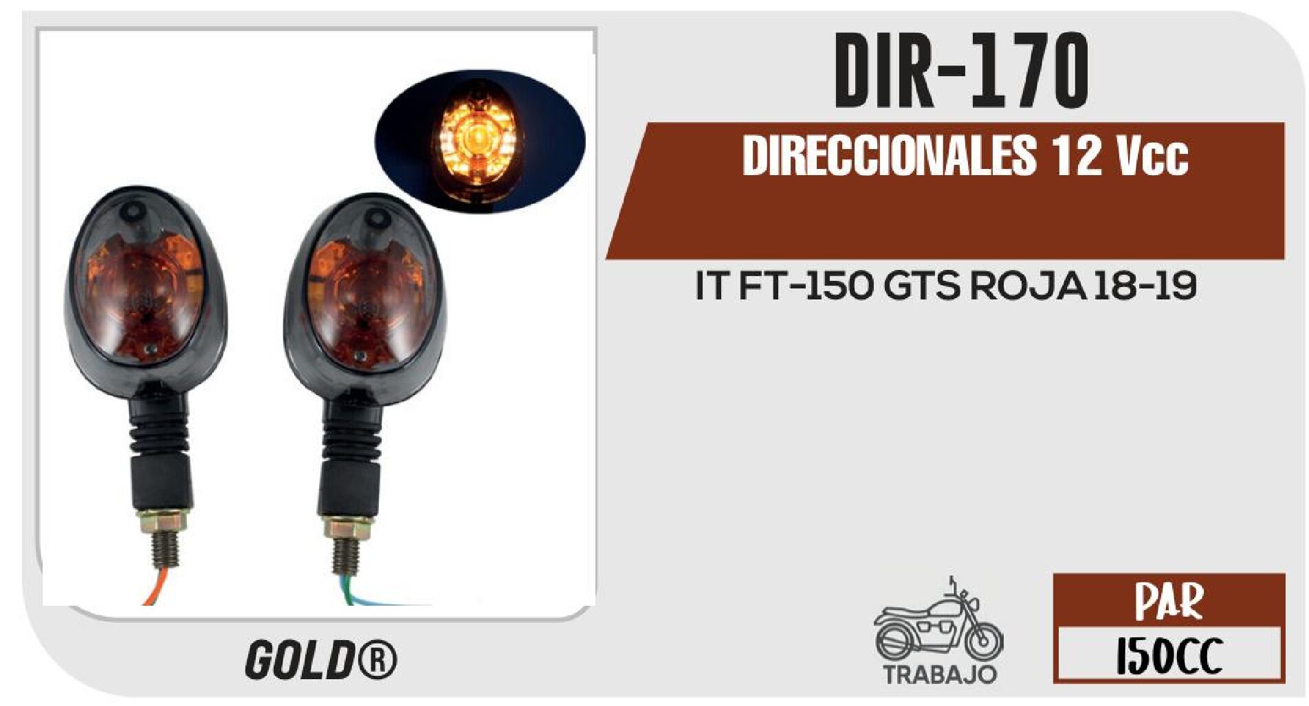 DIRECCIONALES 12 Vcc   DIR-170