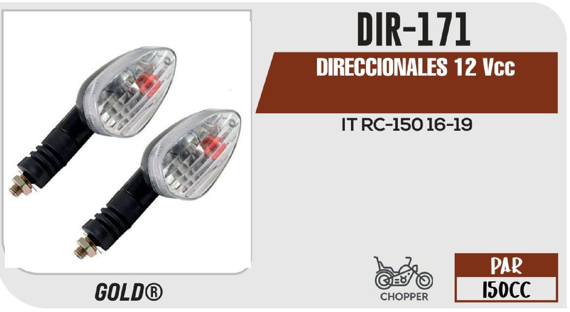 DIR-171 DIRECCIONALES 12 Vcc DIR-171
