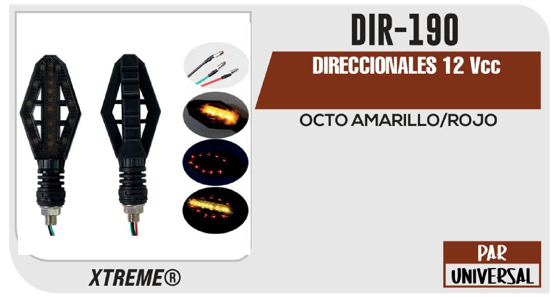 DIR-190 DIRECCIONALES 12 VCC DIR-190