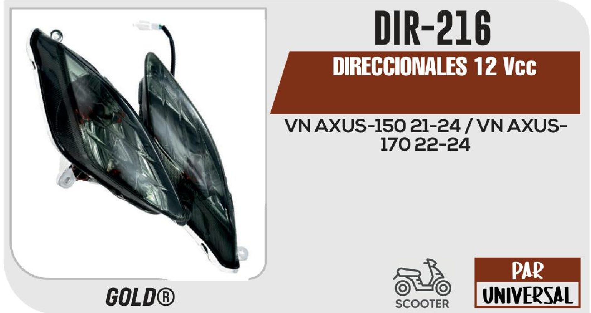 DIRECCIONALES 12 VCC  DIR-216