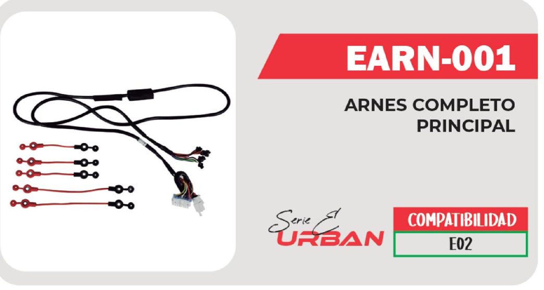 ARNÉS PRINCIPAL COMPLETO 48 Vcc  EARN-001