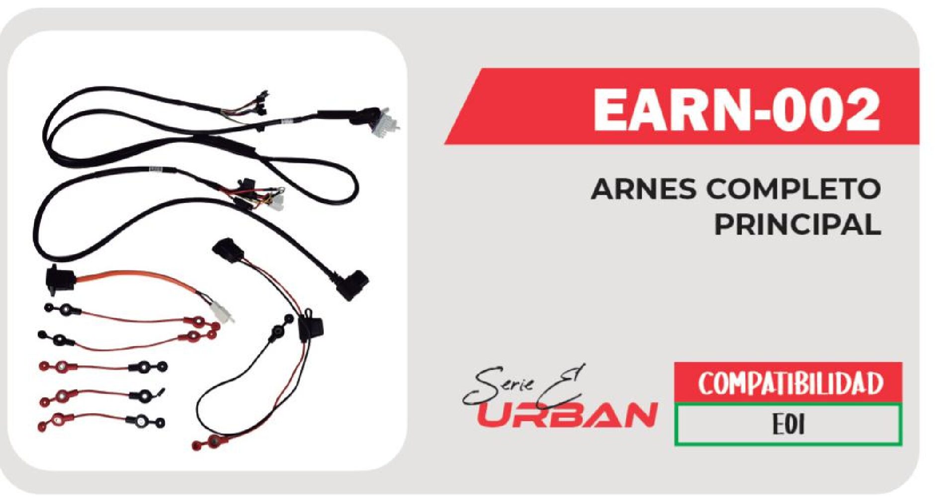 ARNÉS PRINCIPAL COMPLETO 48 V cc  EARN-002