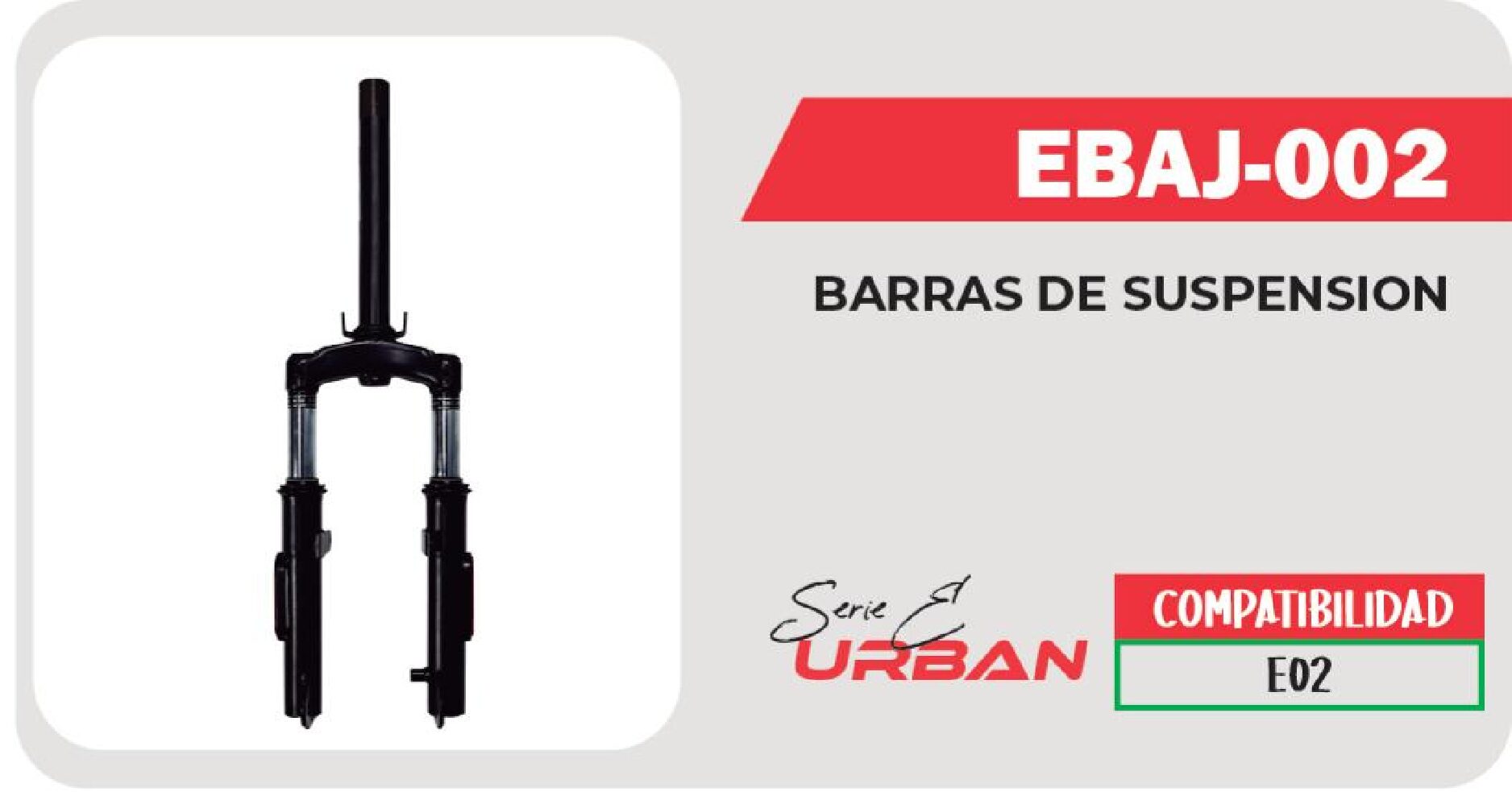 BARRAS DE SUSPENSION CON YUGO  EBAJ-002