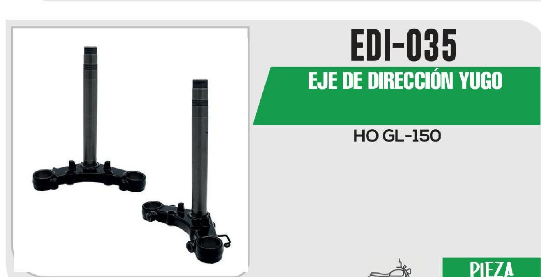 EJE DE DIRECCIÓN YUGO EDI-035