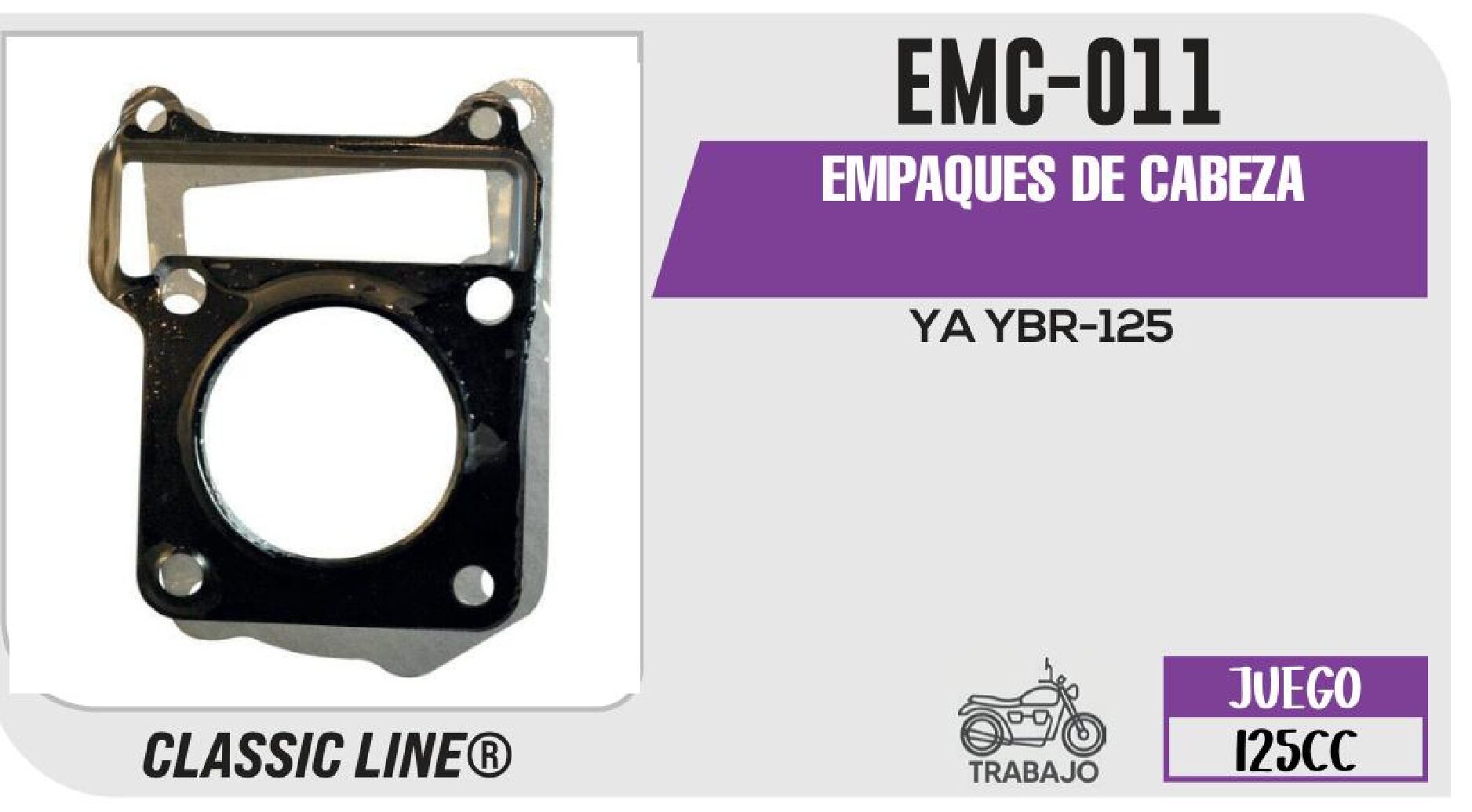 EMC-011 EMPAQUES DE CABEZA / EMC-011