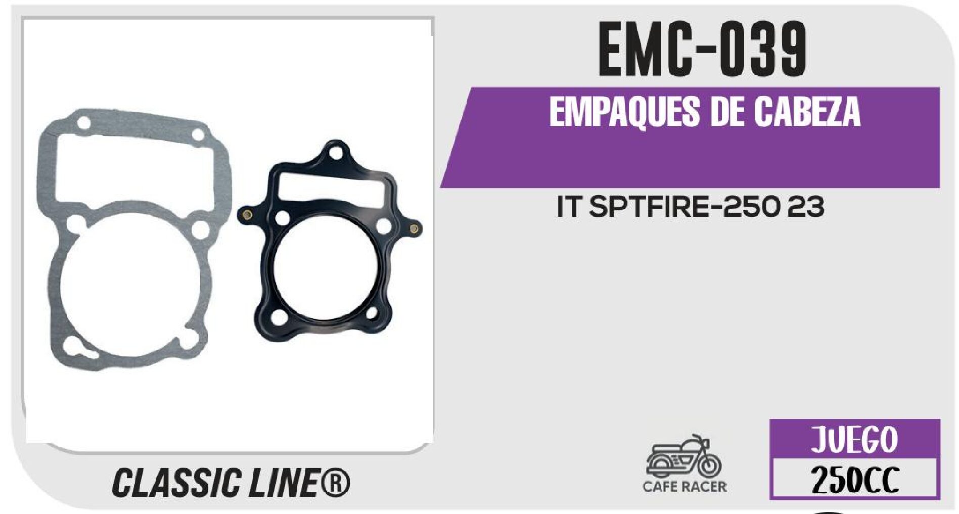 EMPAQUES DE CABEZA / EMC-039