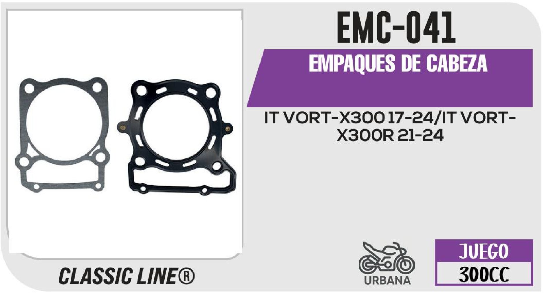 EMPAQUES DE CABEZA / EMC-041