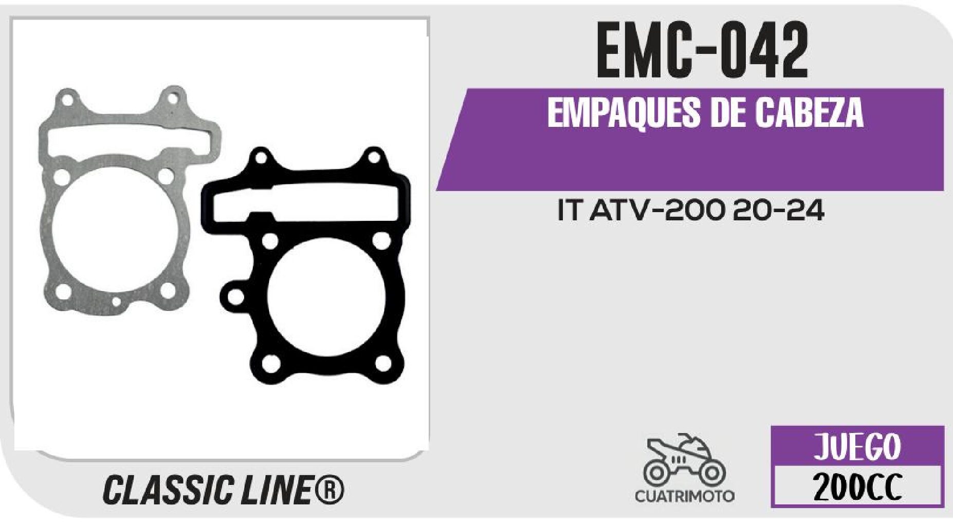 EMPAQUES DE CABEZA / EMC-042