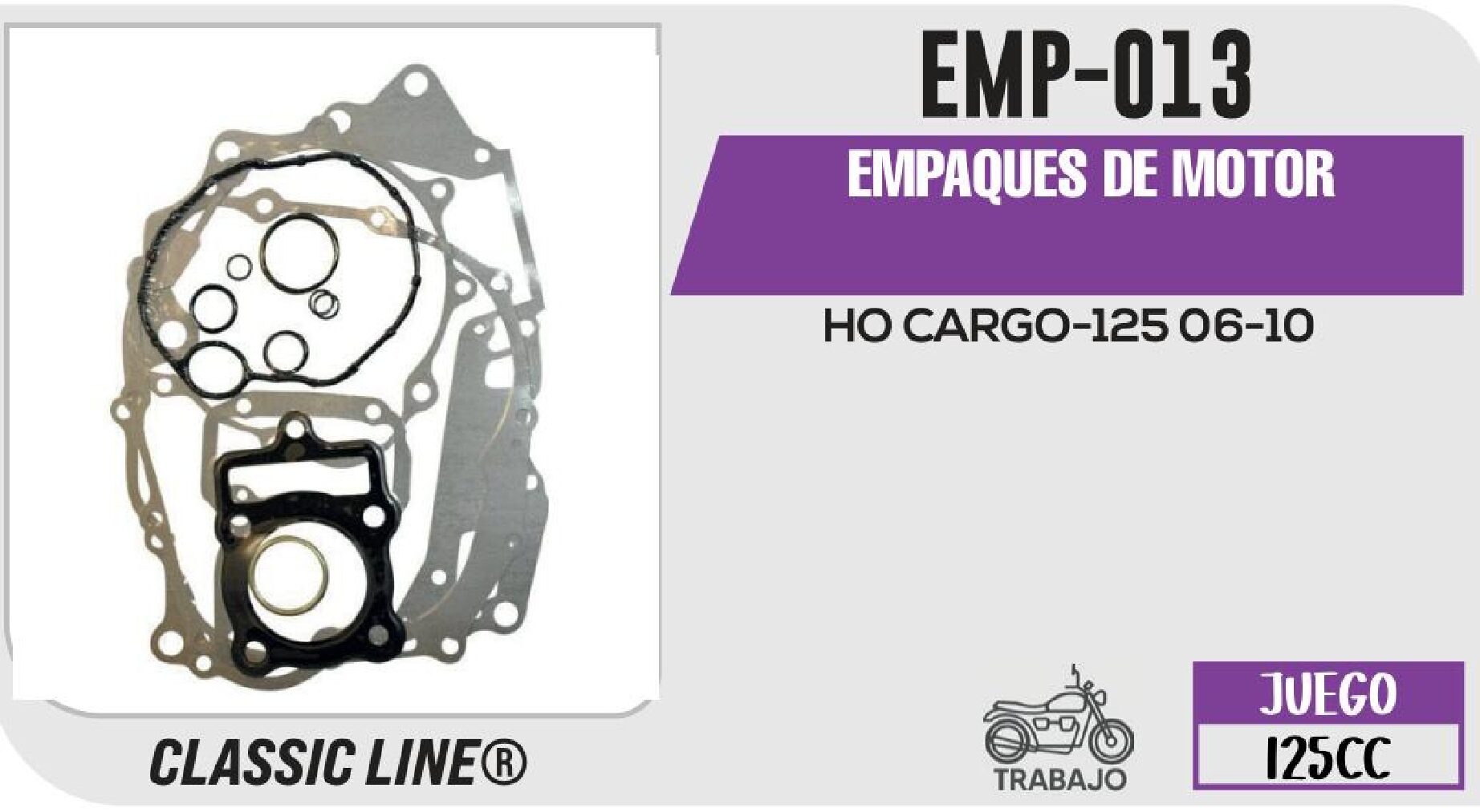 EMPAQUES DE MOTOR / EMP-013