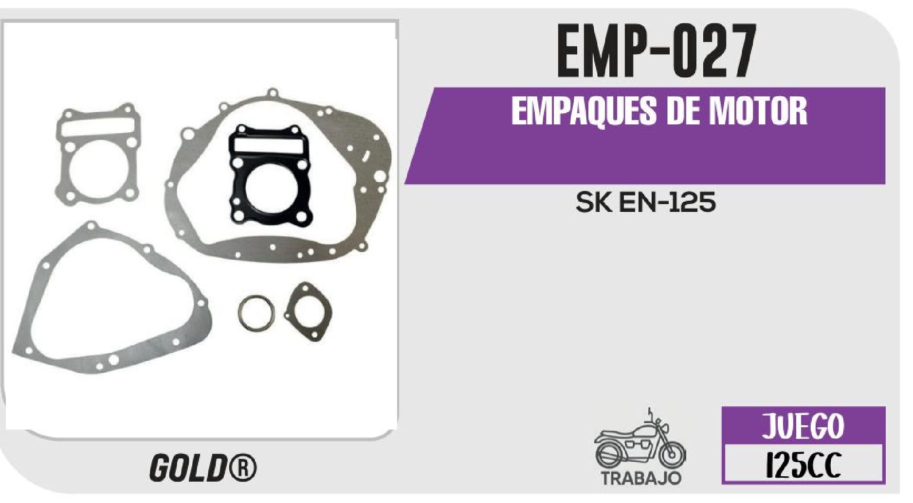 EMPAQUES DE MOTOR / EMP-027