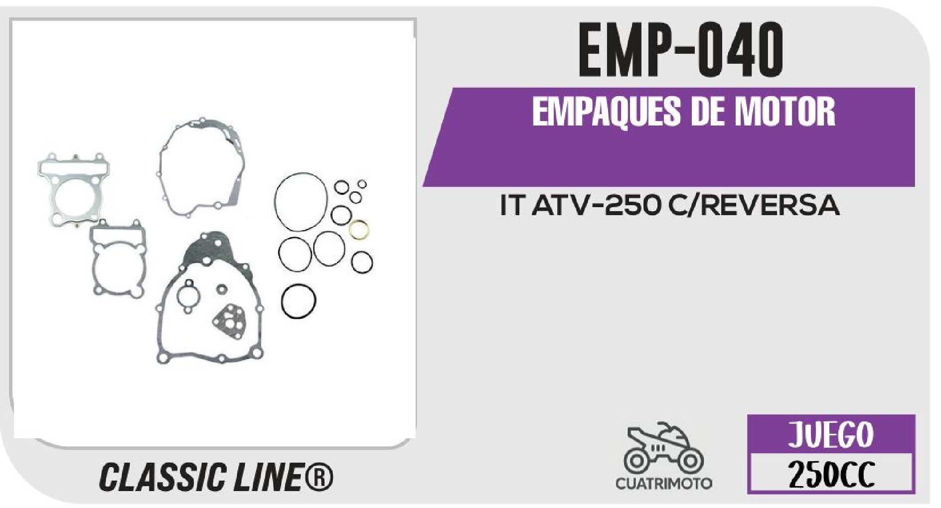 EMPAQUES DE MOTOR / EMP-040
