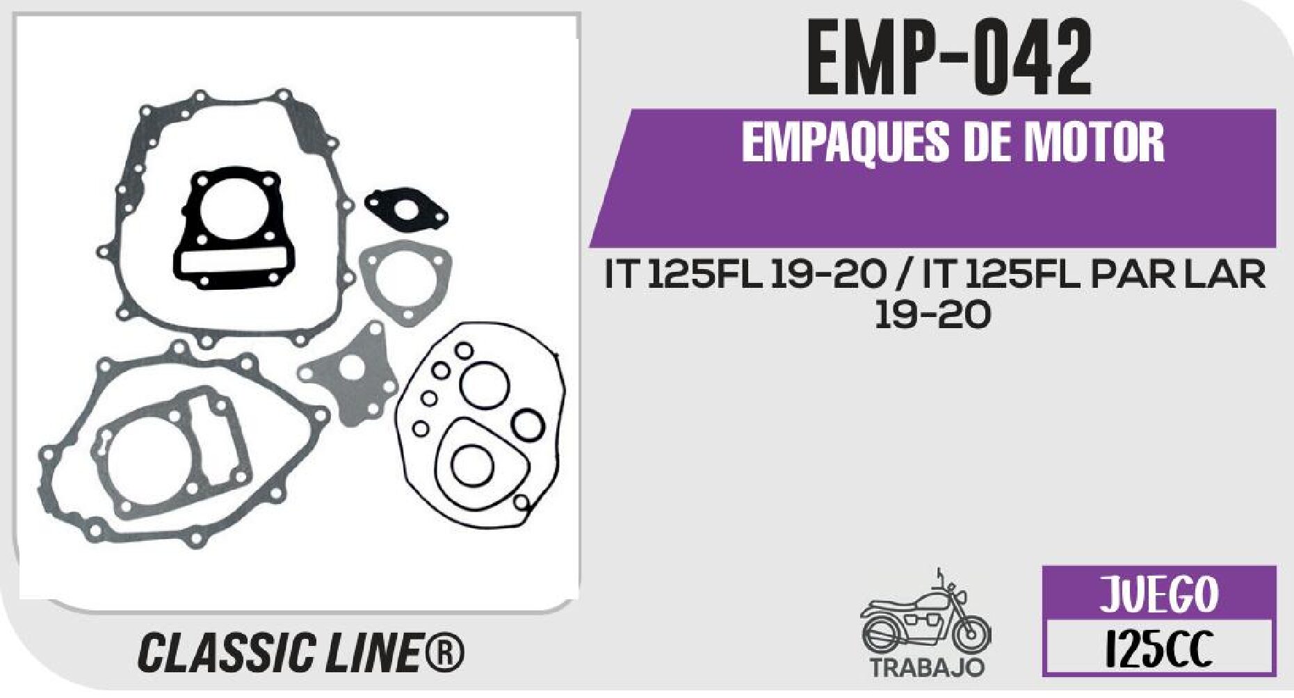 EMPAQUES DE MOTOR / EMP-042