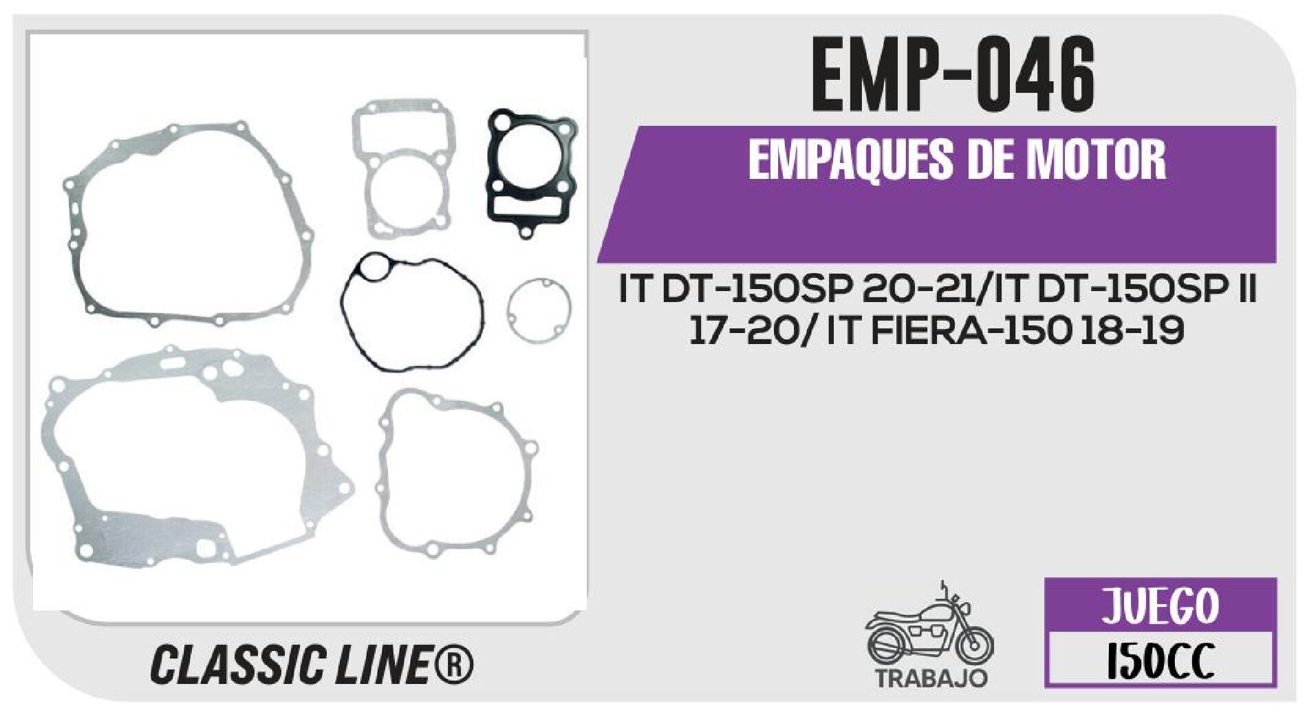 EMPAQUES DE MOTOR / EMP-046