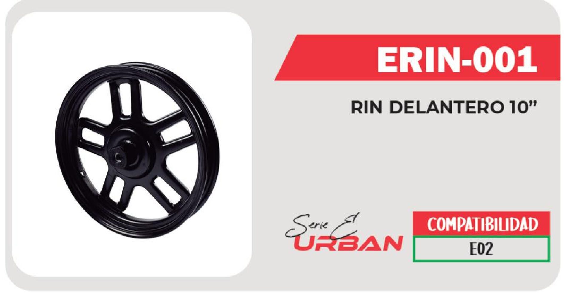 RIN DELANTERO 10 / ERIN-001