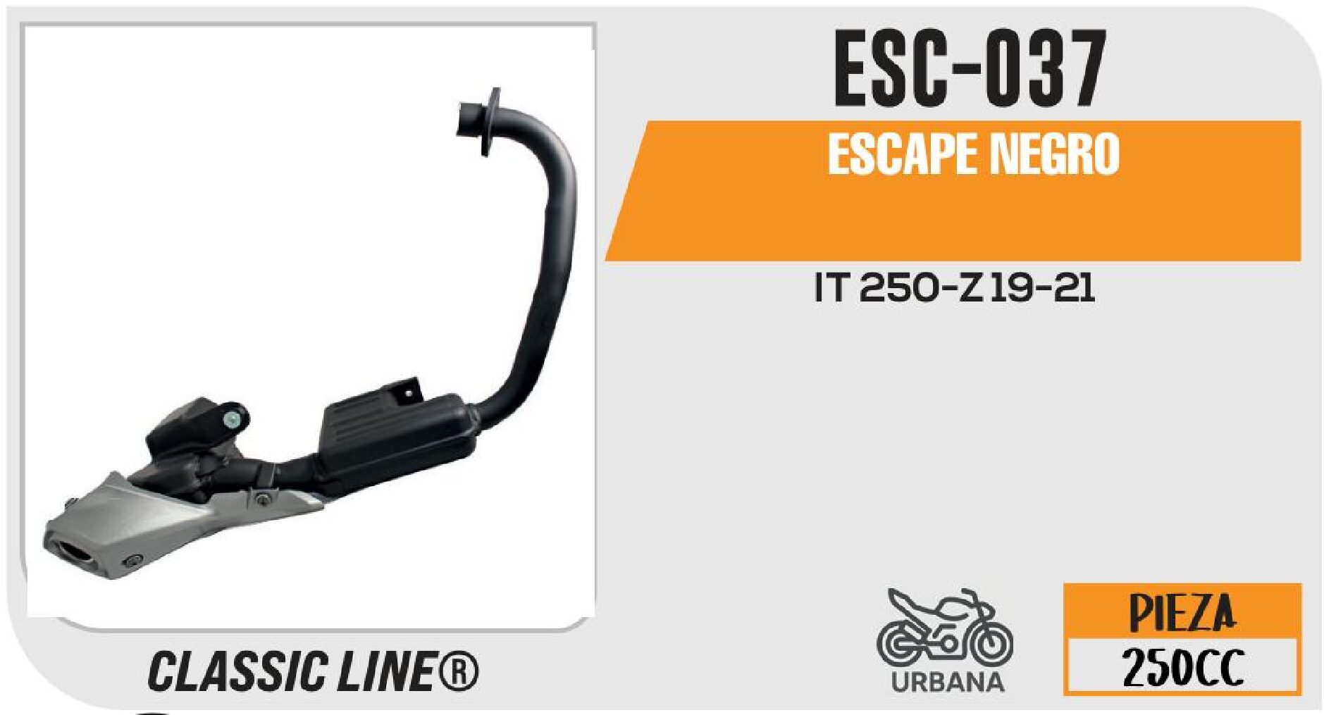 ESCAPE NEGRO / ESC-037