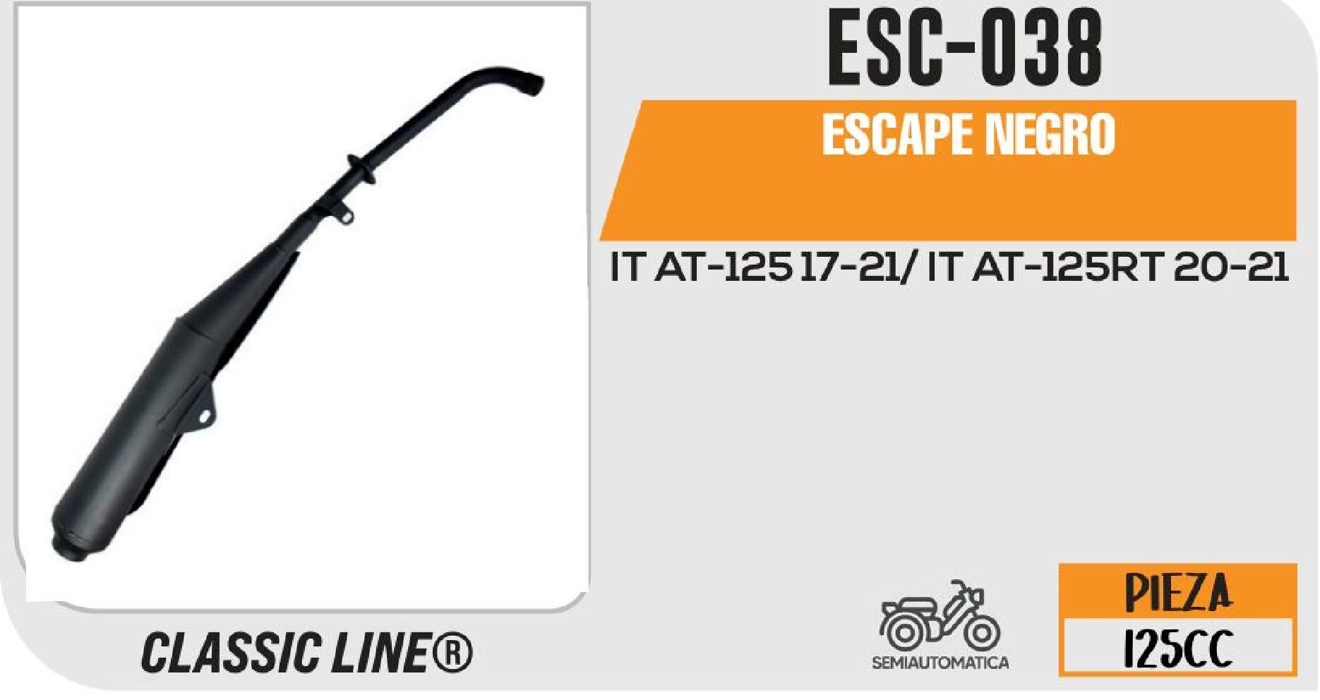 ESCAPE NEGRO / ESC-038