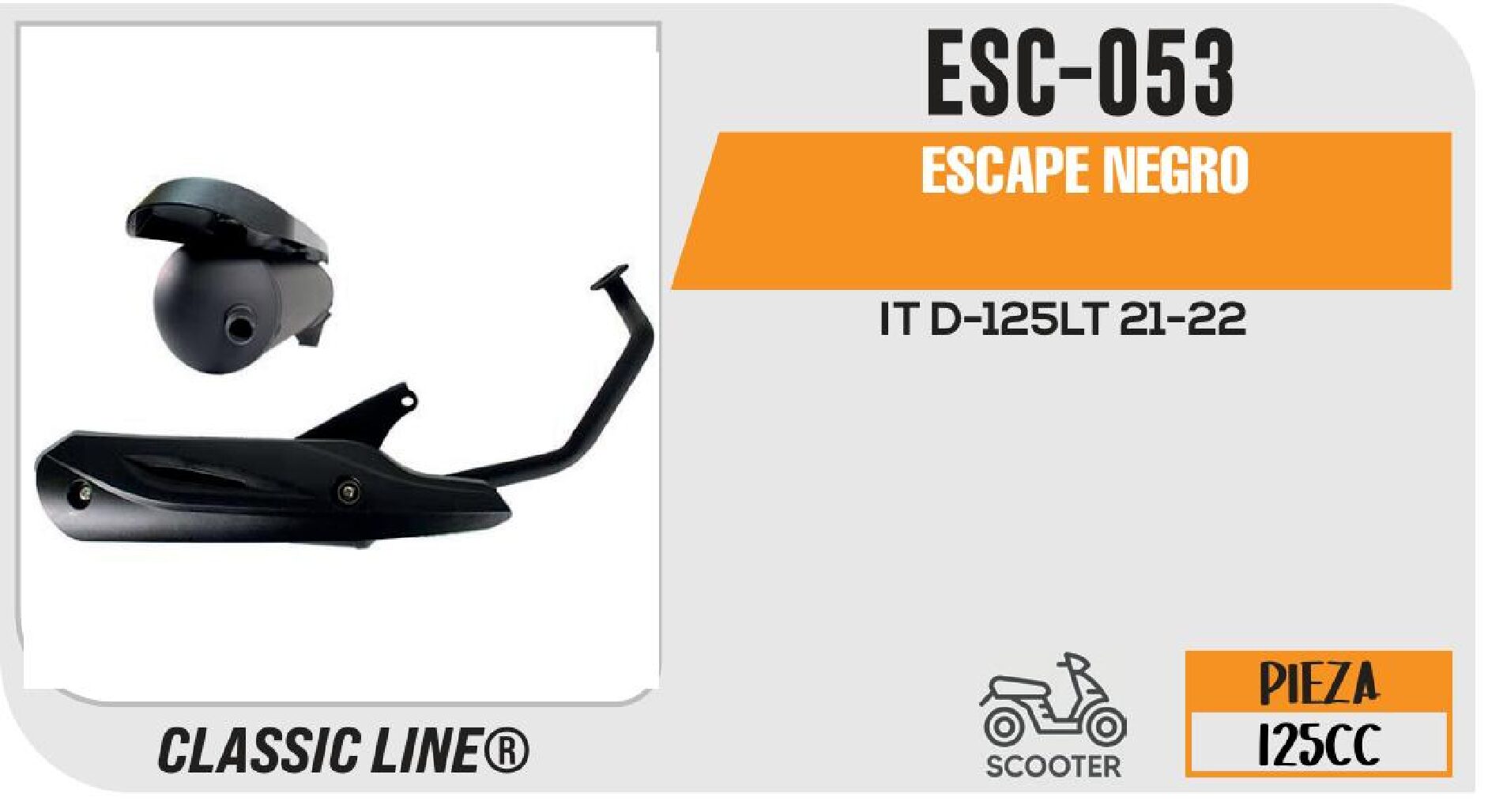 ESCAPE NEGRO / ESC-053
