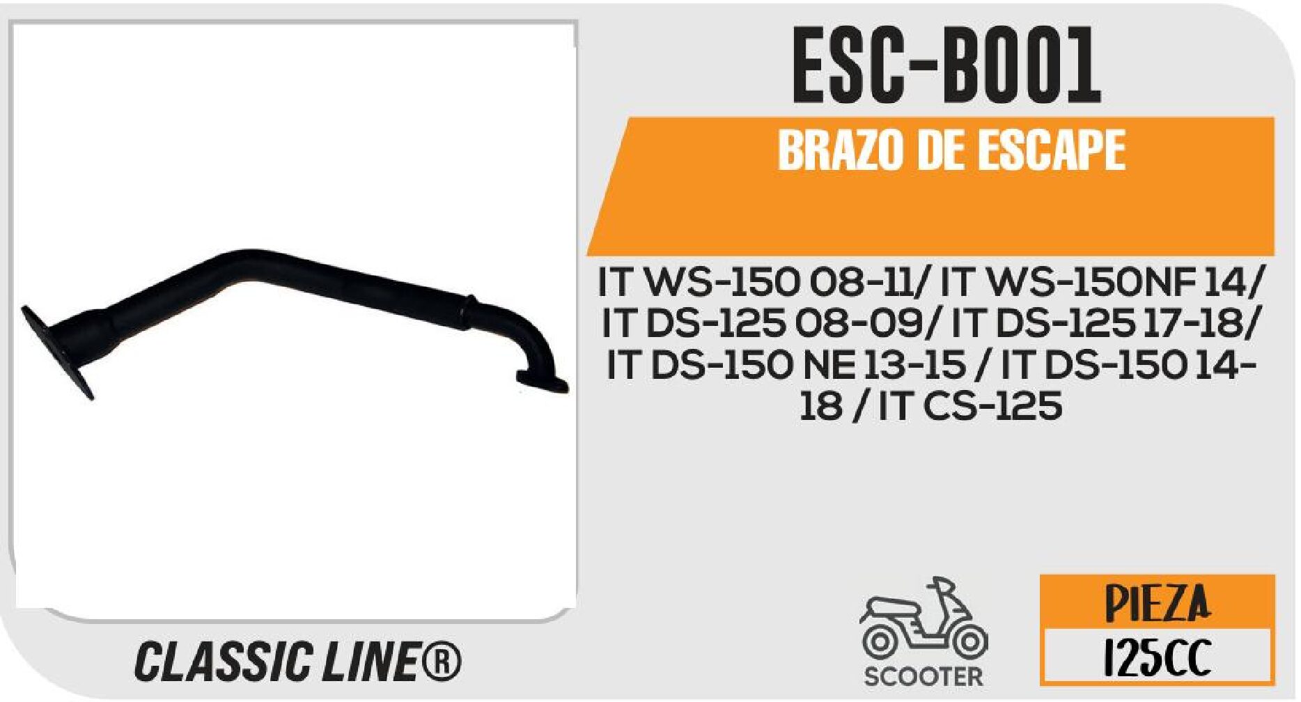 BRAZO DE ESCAPE / ESC-B001