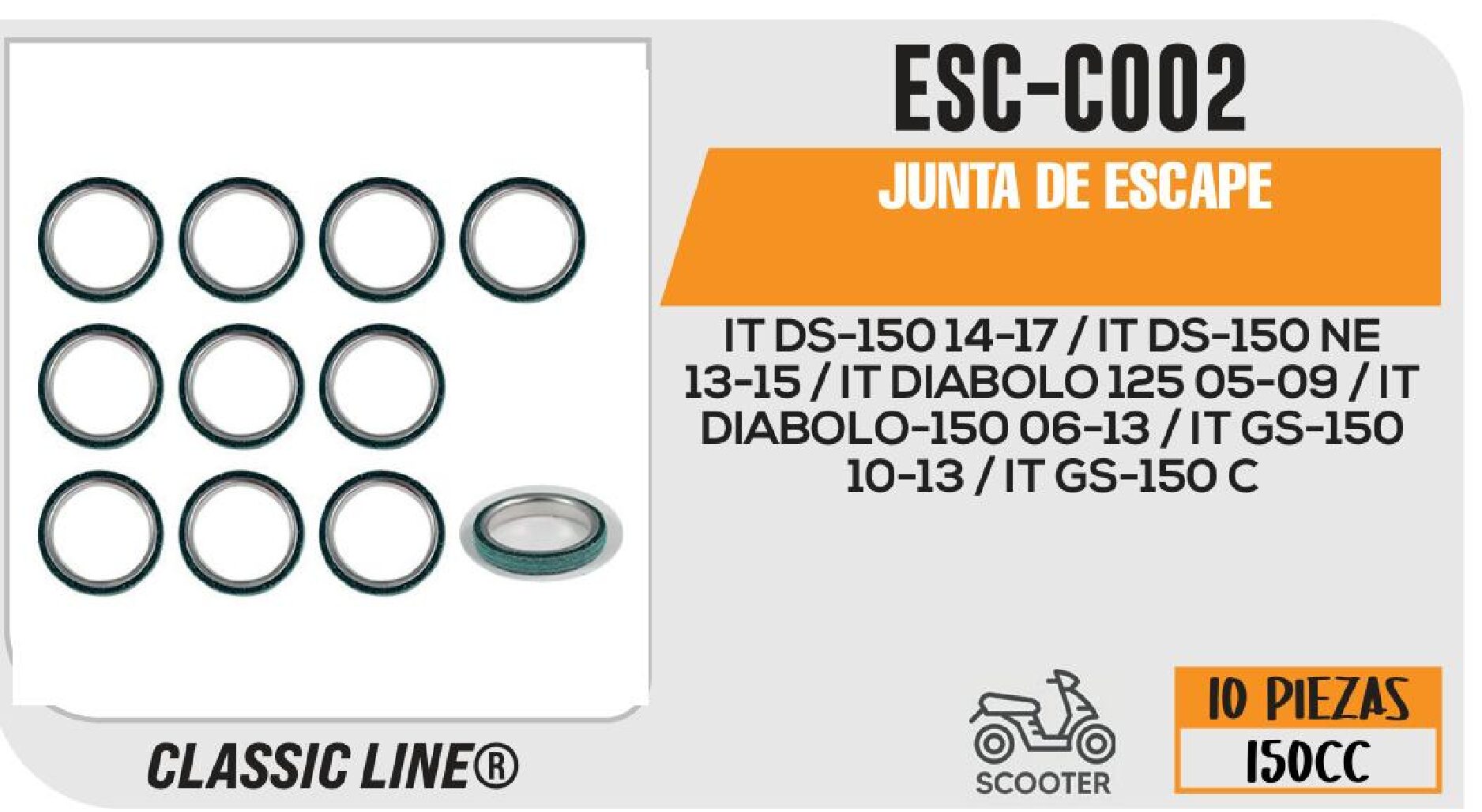 JUNTA DE ESCAPE / ESC-C002