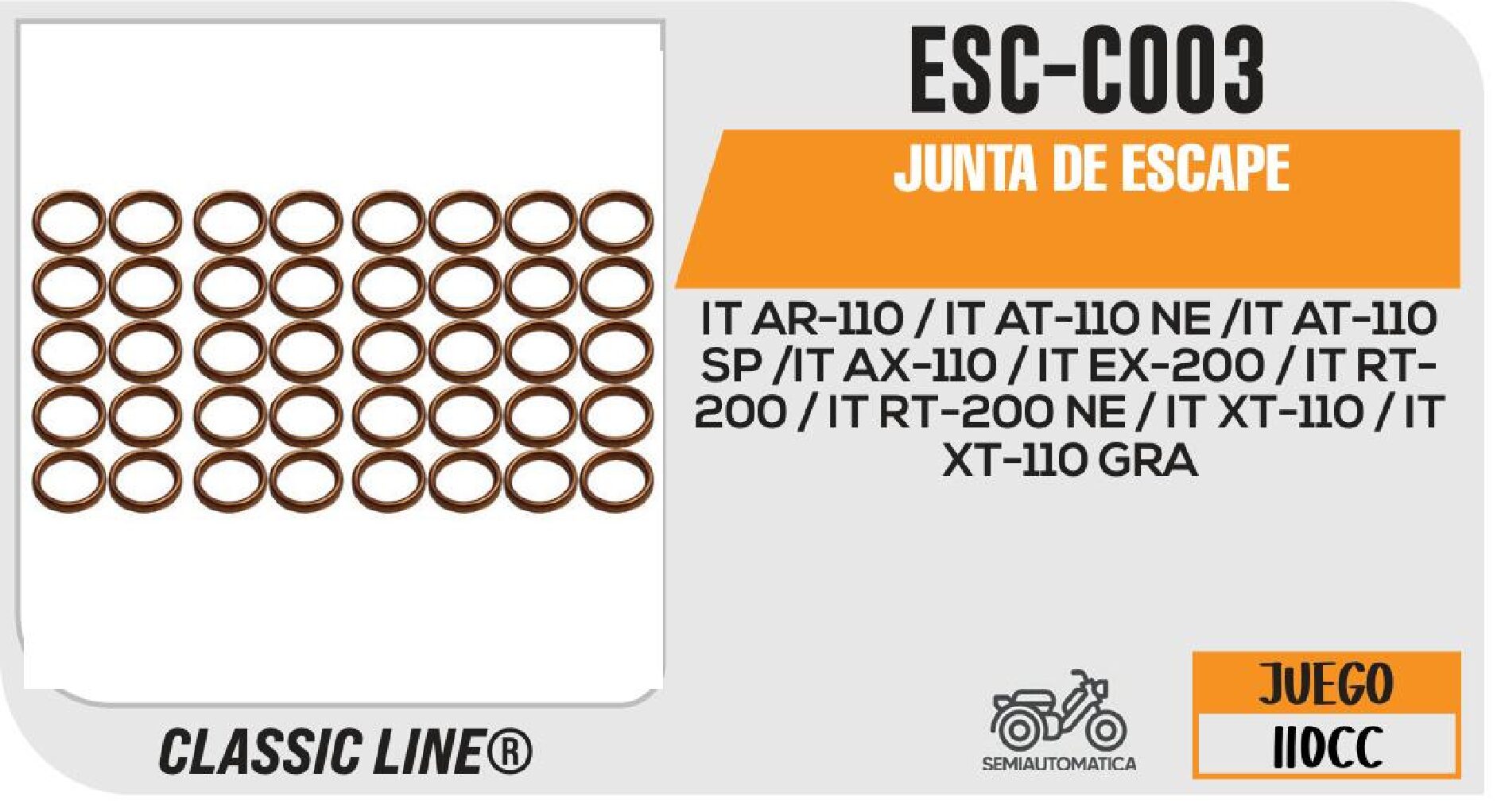 JUNTA DE ESCAPE / ESC-C003