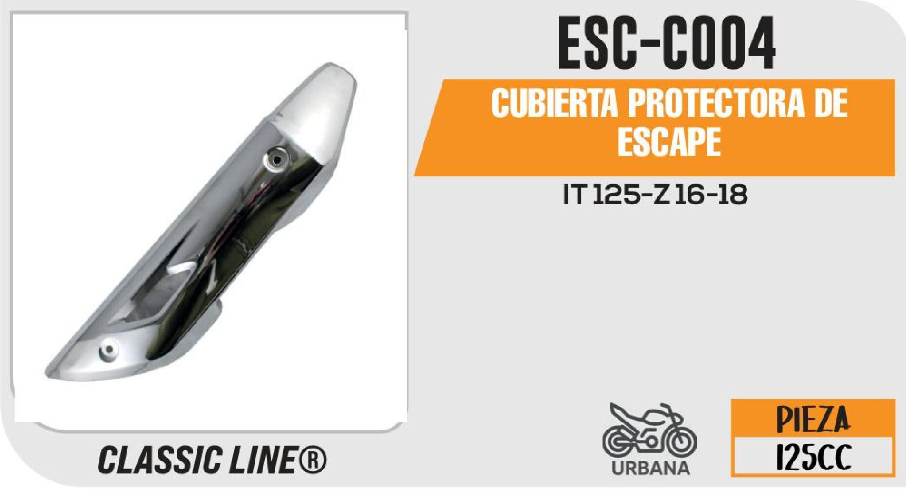 CUBIERTA PROTECTORA DE ESCAPE / ESC-C004