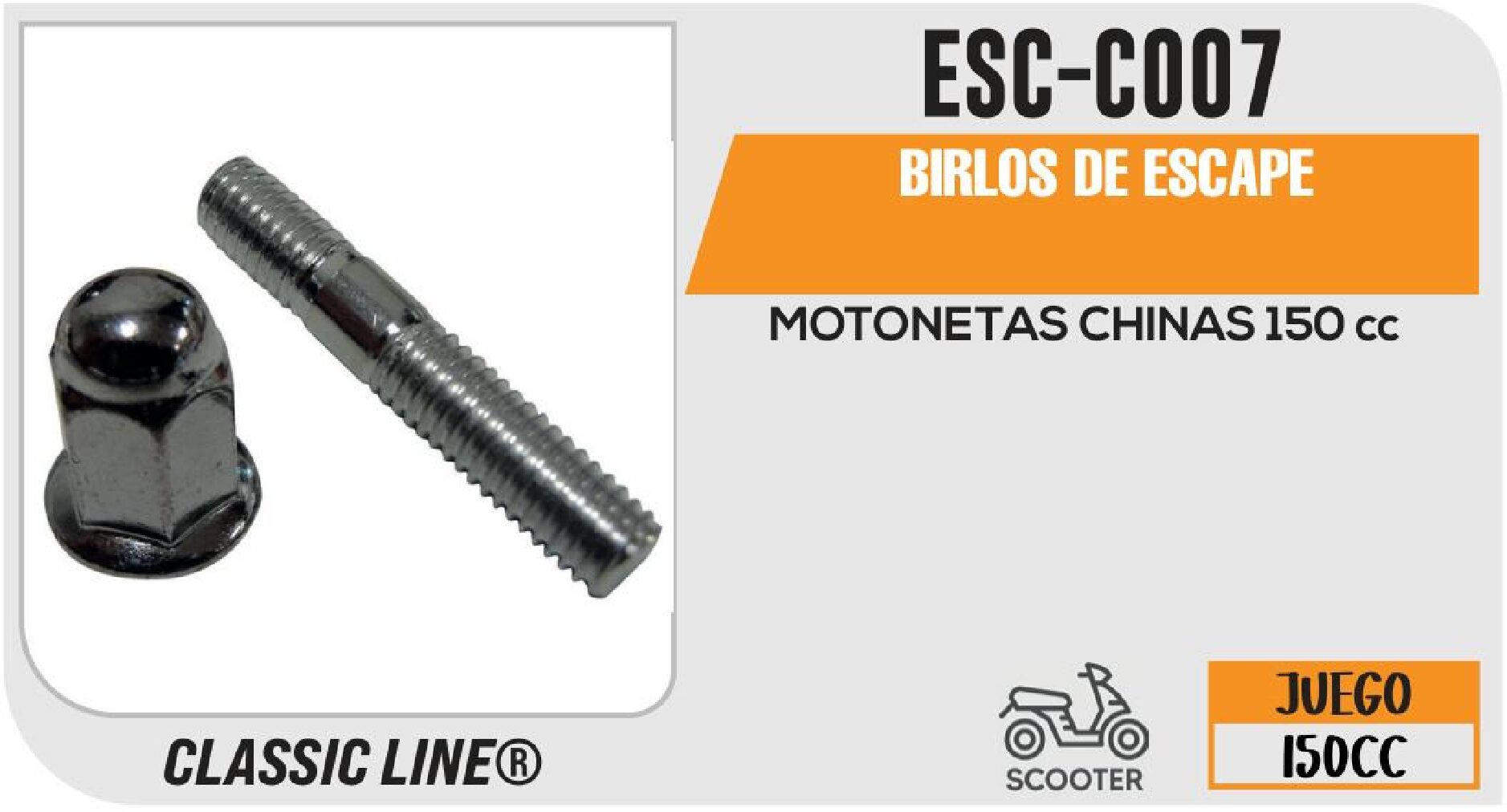 BIRLOS DE ESCAPE / ESC-C007