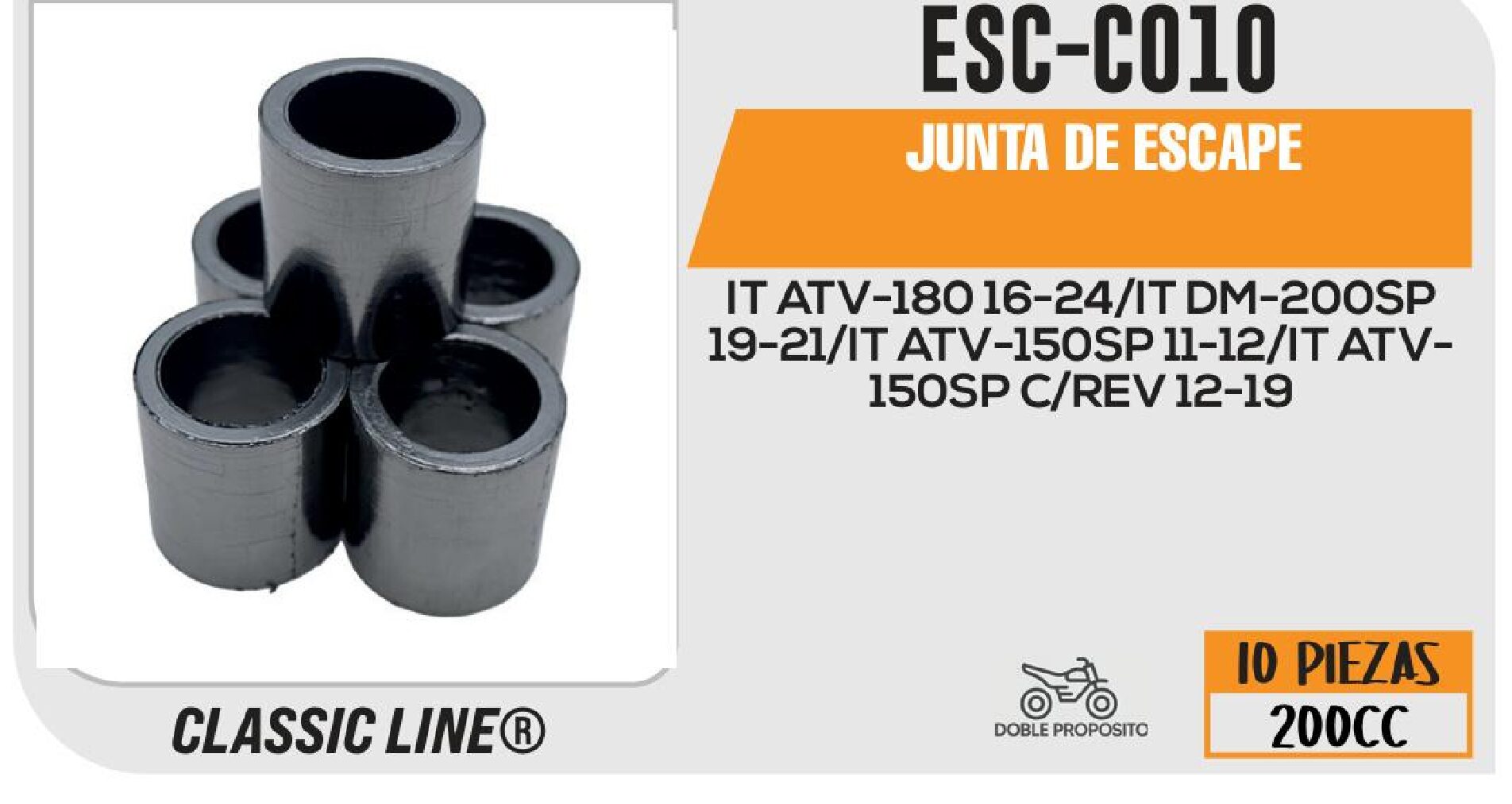 JUNTA DE ESCAPE / ESC-C010