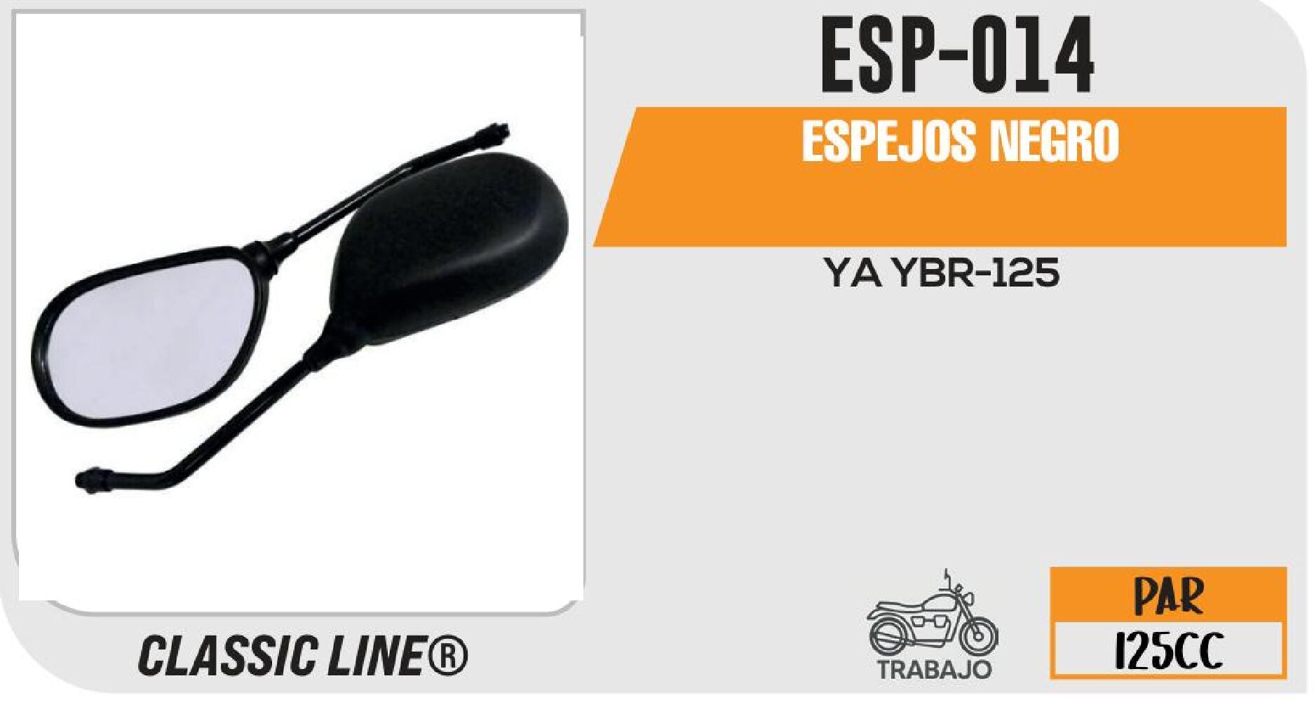 ESPEJOS NEGRO / ESP-014