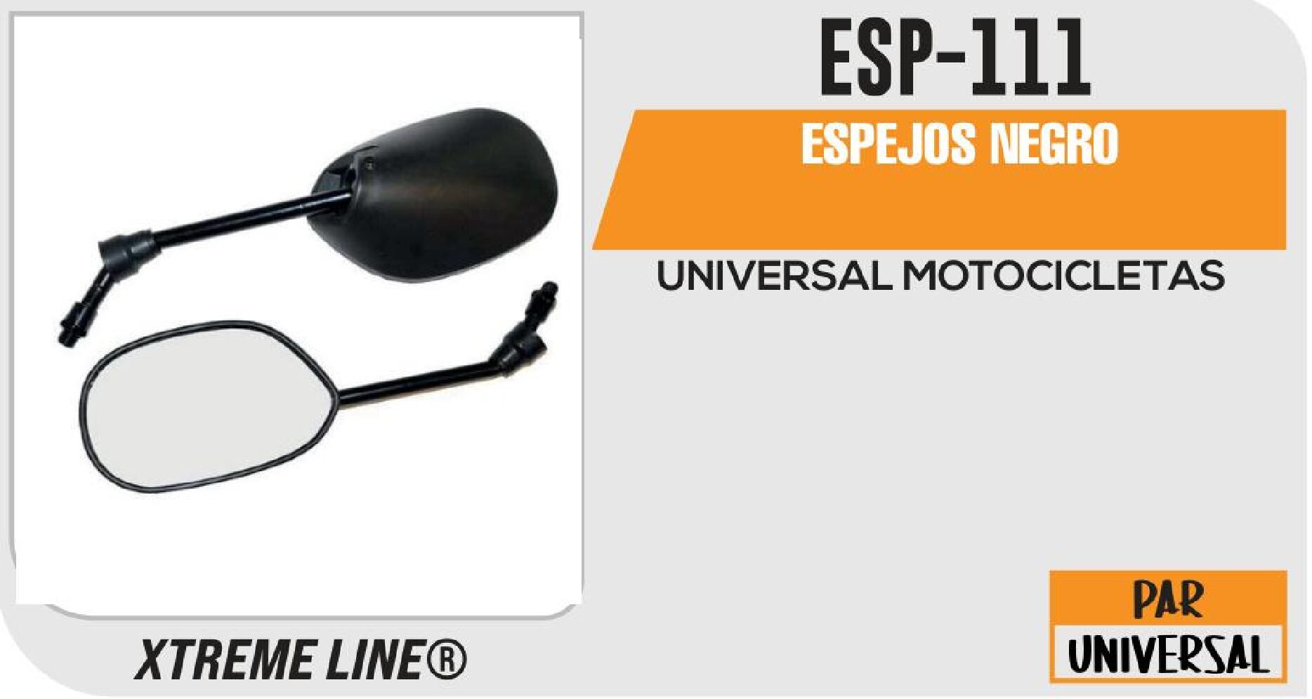 ESPEJOS NEGRO / ESP-111