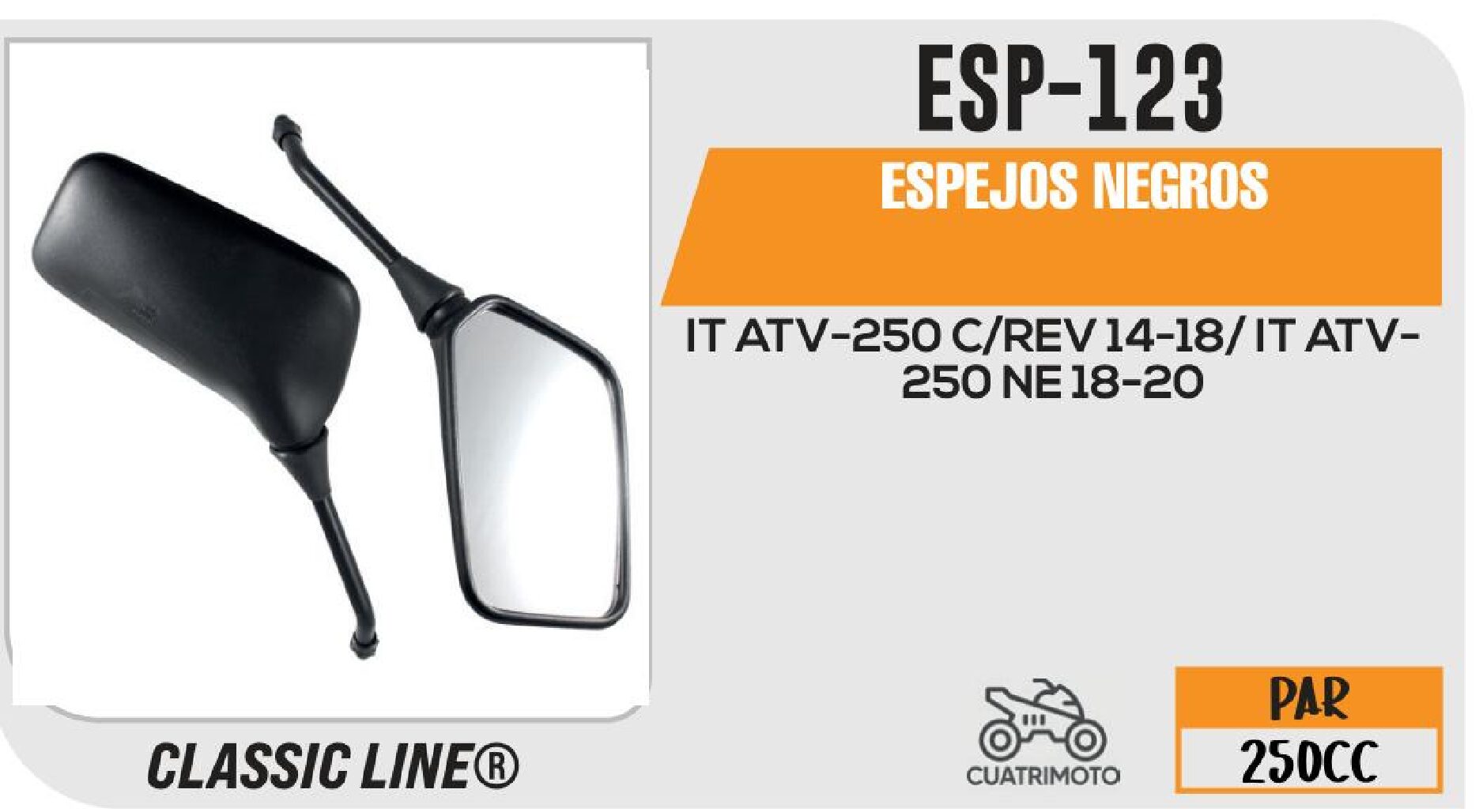 ESP-123 ESPEJOS NEGROS / ESP-123