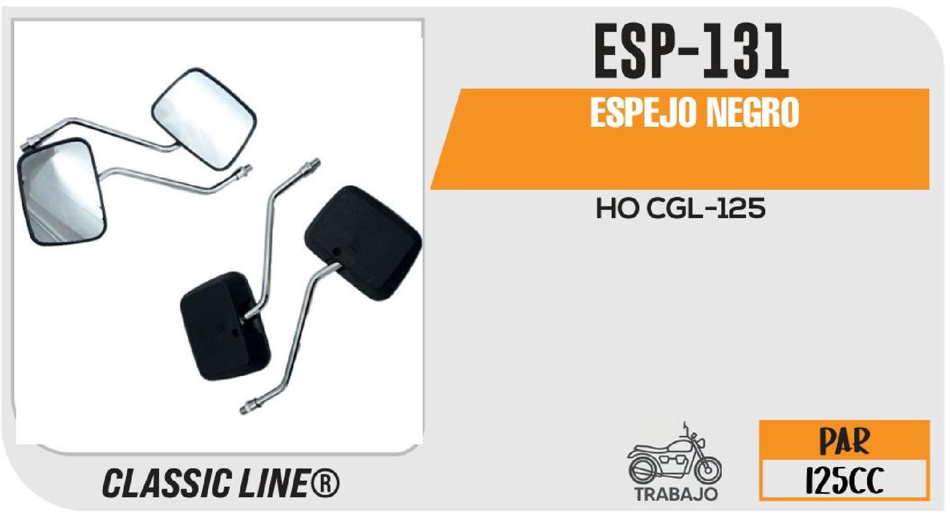ESPEJO NEGRO / ESP-131