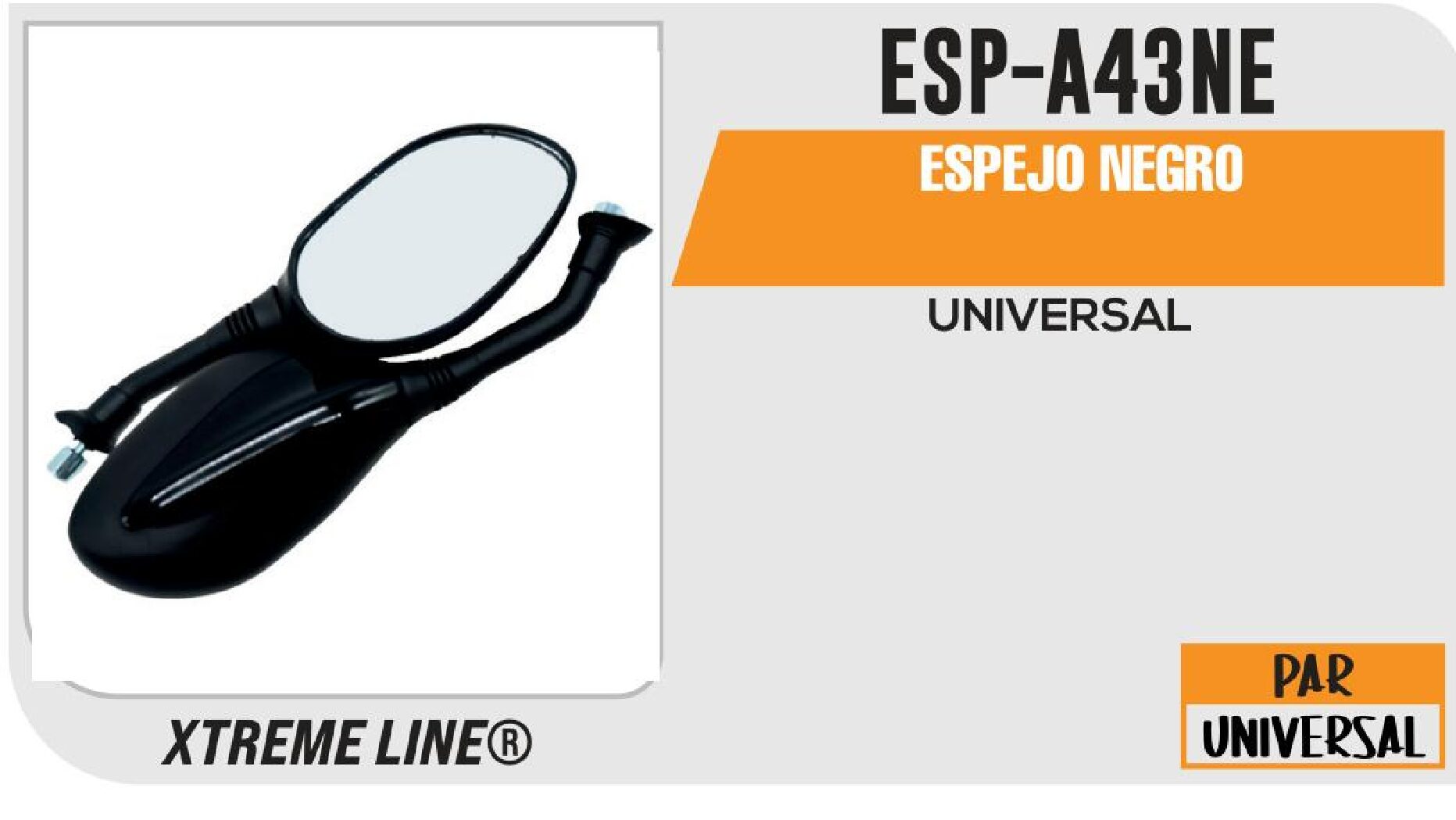 REGALO - ESPEJO NEGRO / ESP-A43NE