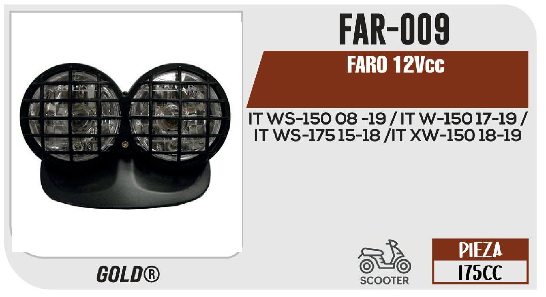 FARO 12Vcc / FAR-009