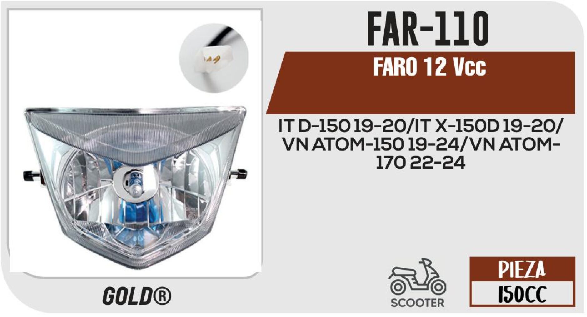 FAR-110 FARO 12 Vcc / FAR-110