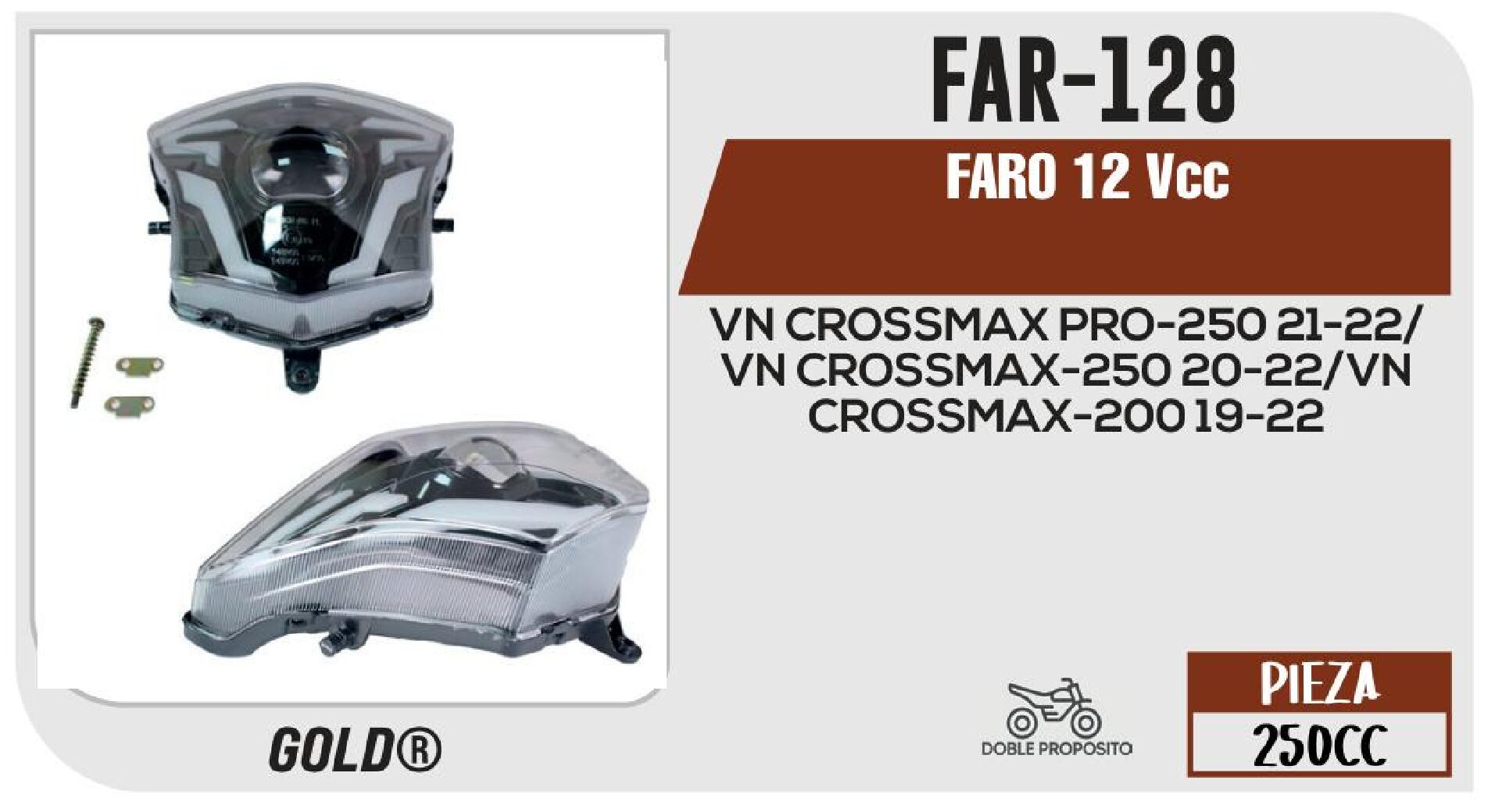 FIN - FARO 12 VCC / FAR-128