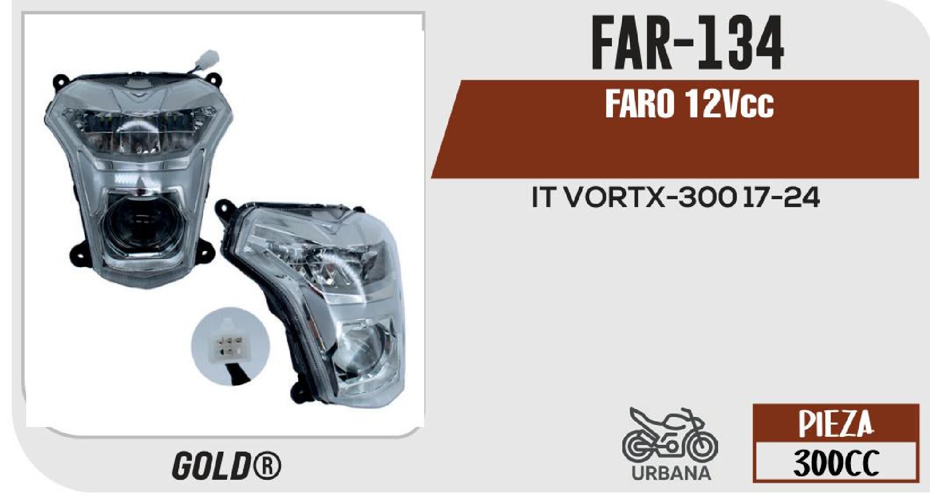 FIN - FARO 12VCC / FAR-134